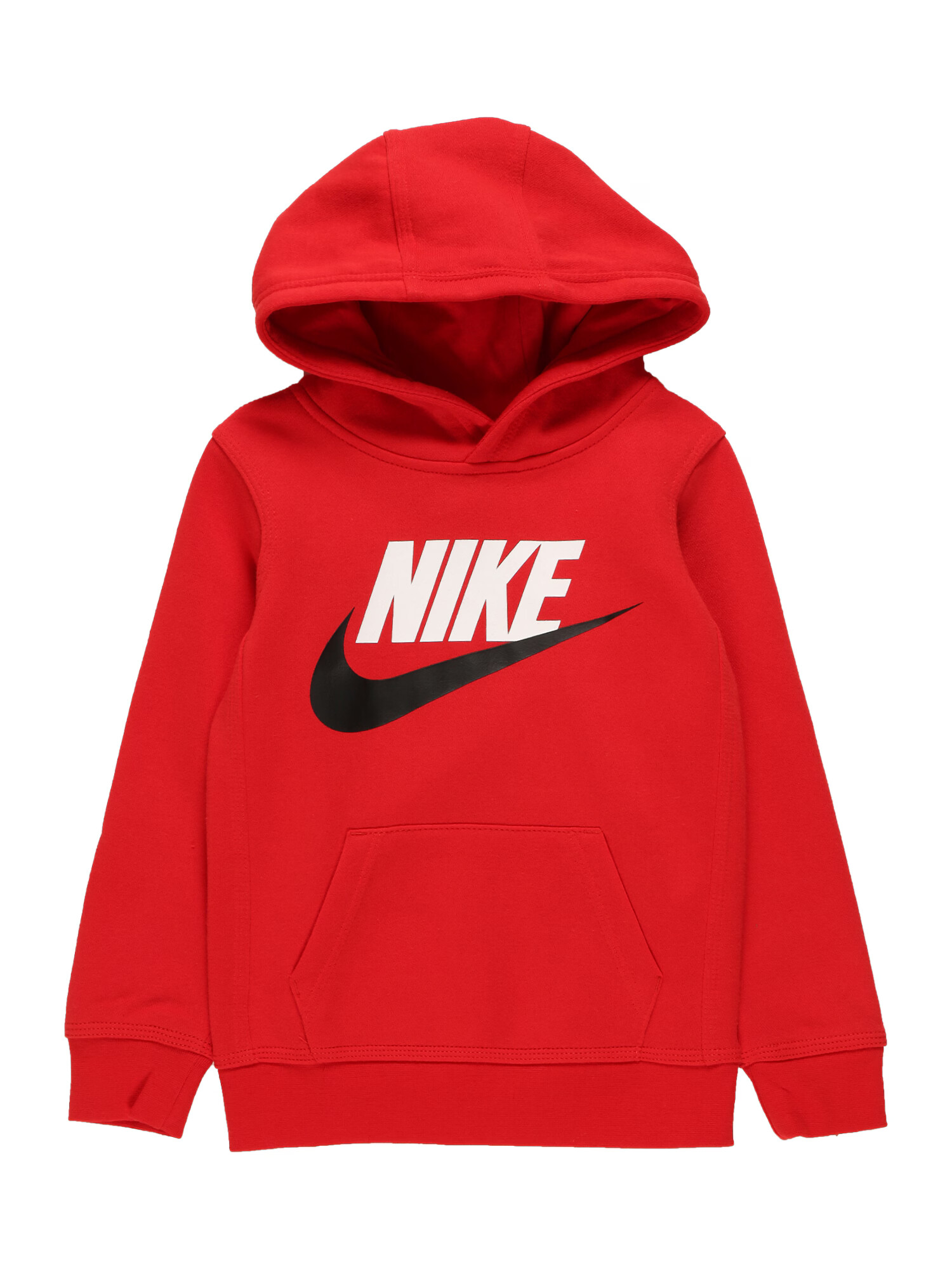 Nike Sportswear Μπλούζα φούτερ κόκκινο / μαύρο / λευκό - Pepit.gr