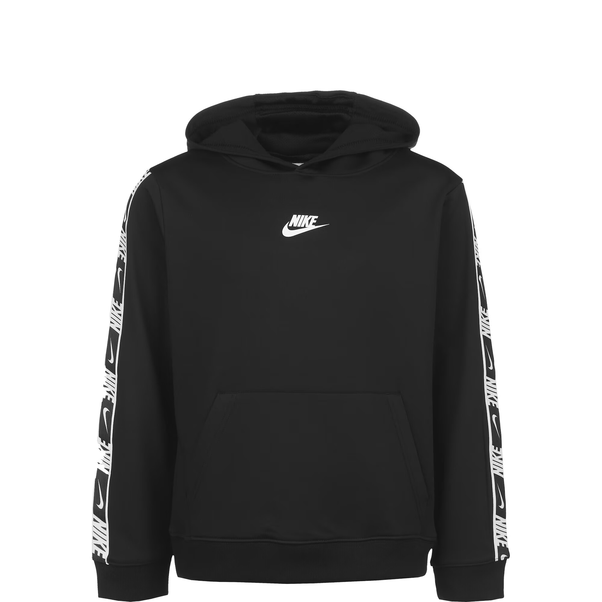 Nike Sportswear Μπλούζα φούτερ μαύρο / λευκό - Pepit.gr