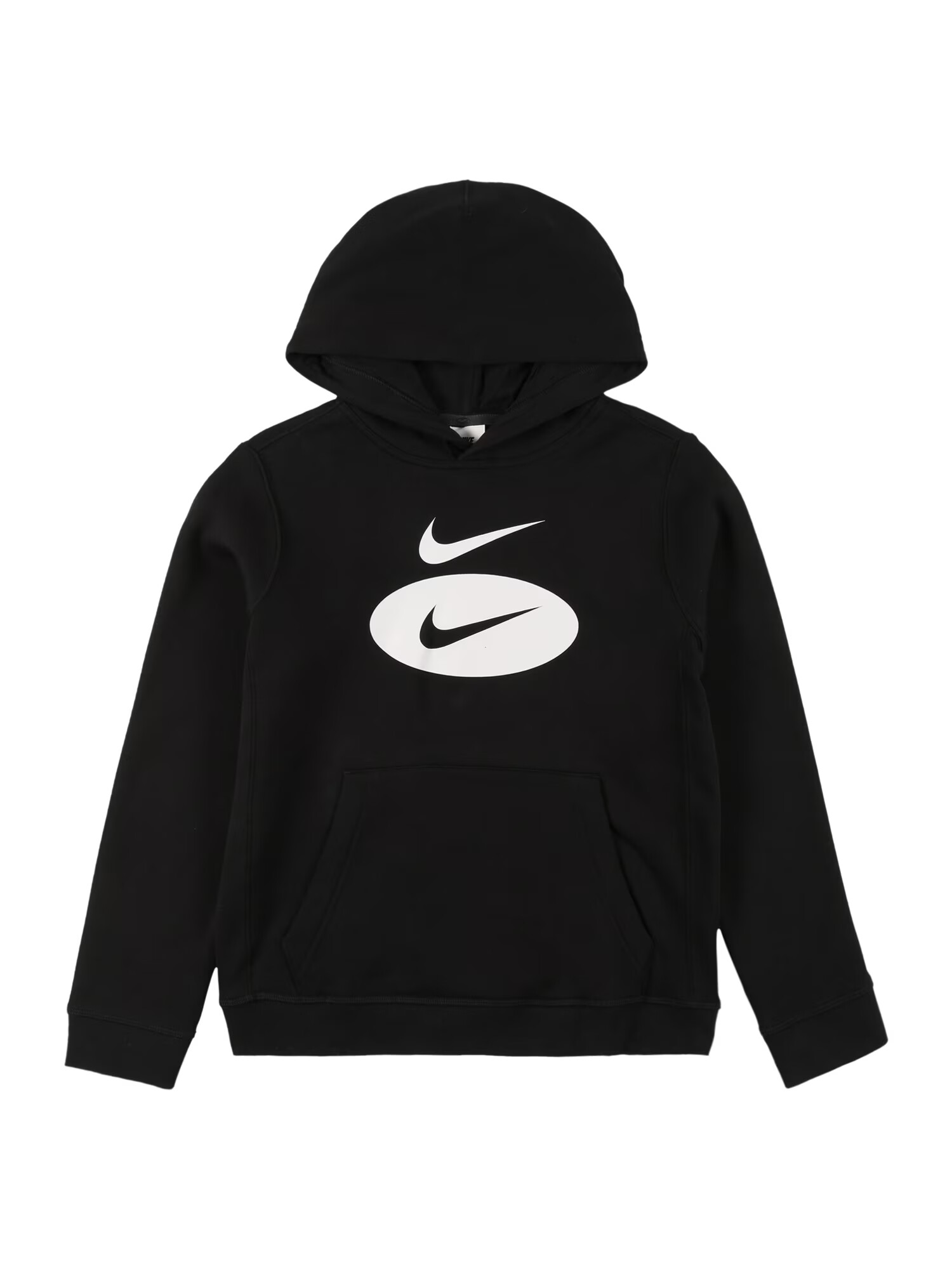 Nike Sportswear Μπλούζα φούτερ μαύρο / λευκό - Pepit.gr