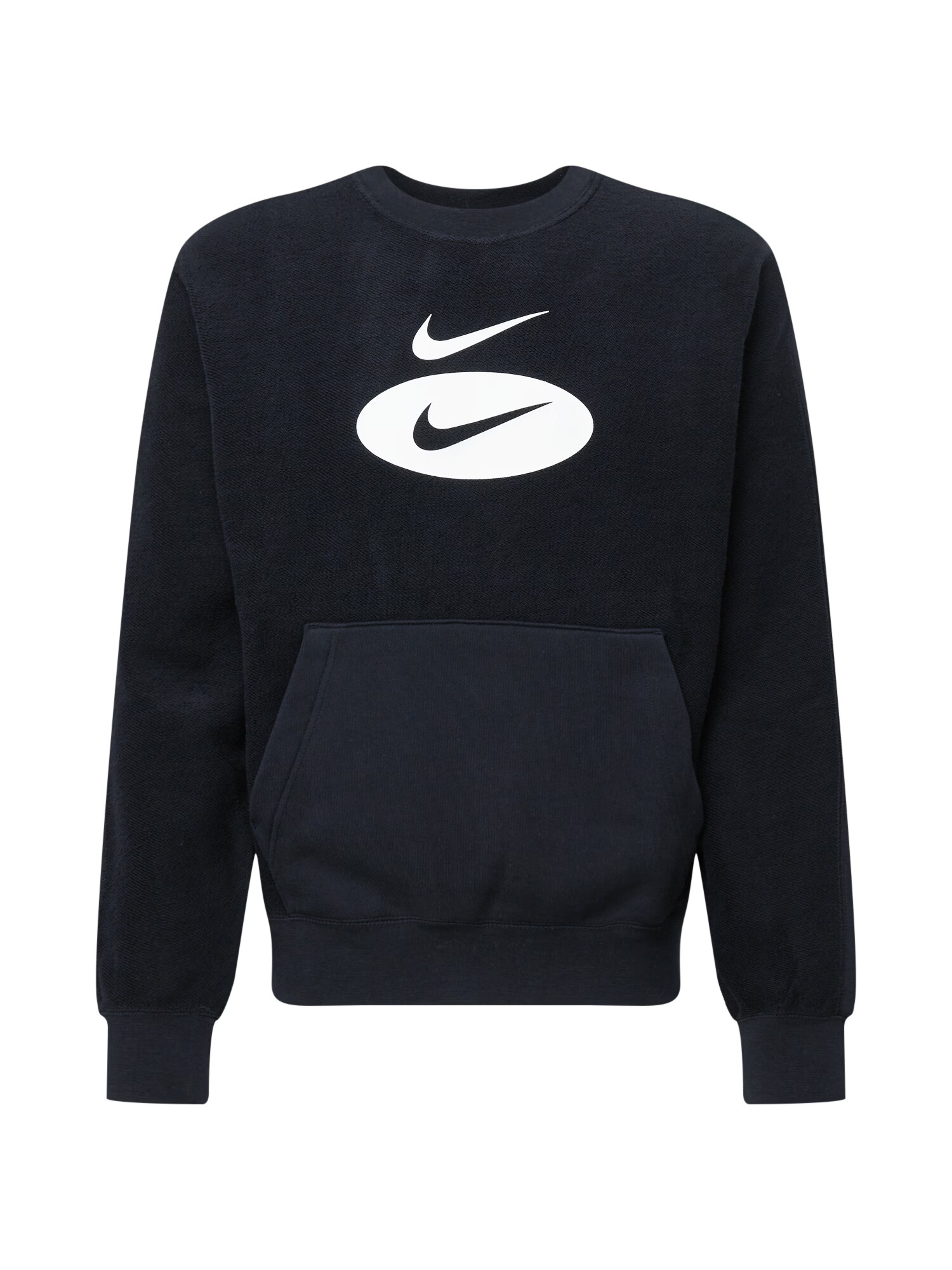 Nike Sportswear Μπλούζα φούτερ μαύρο / λευκό - Pepit.gr