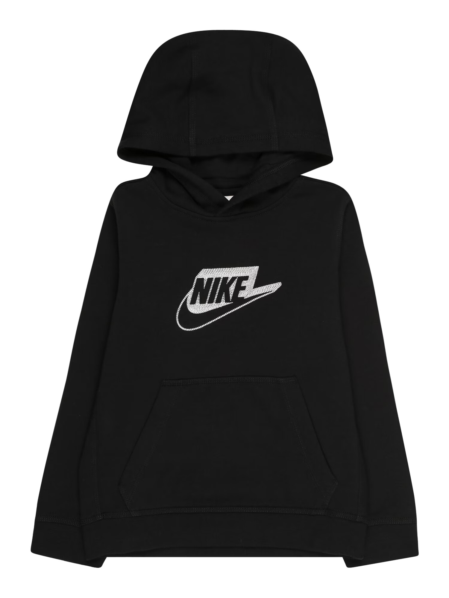 Nike Sportswear Μπλούζα φούτερ μαύρο / λευκό - Pepit.gr