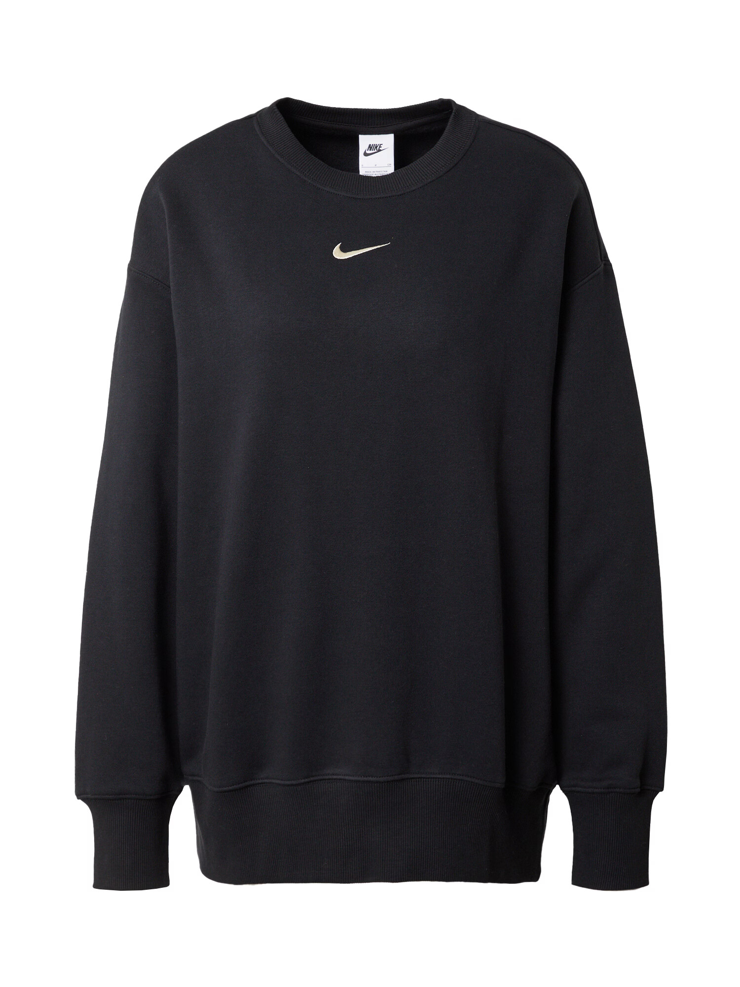 Nike Sportswear Μπλούζα φούτερ μαύρο / λευκό - Pepit.gr