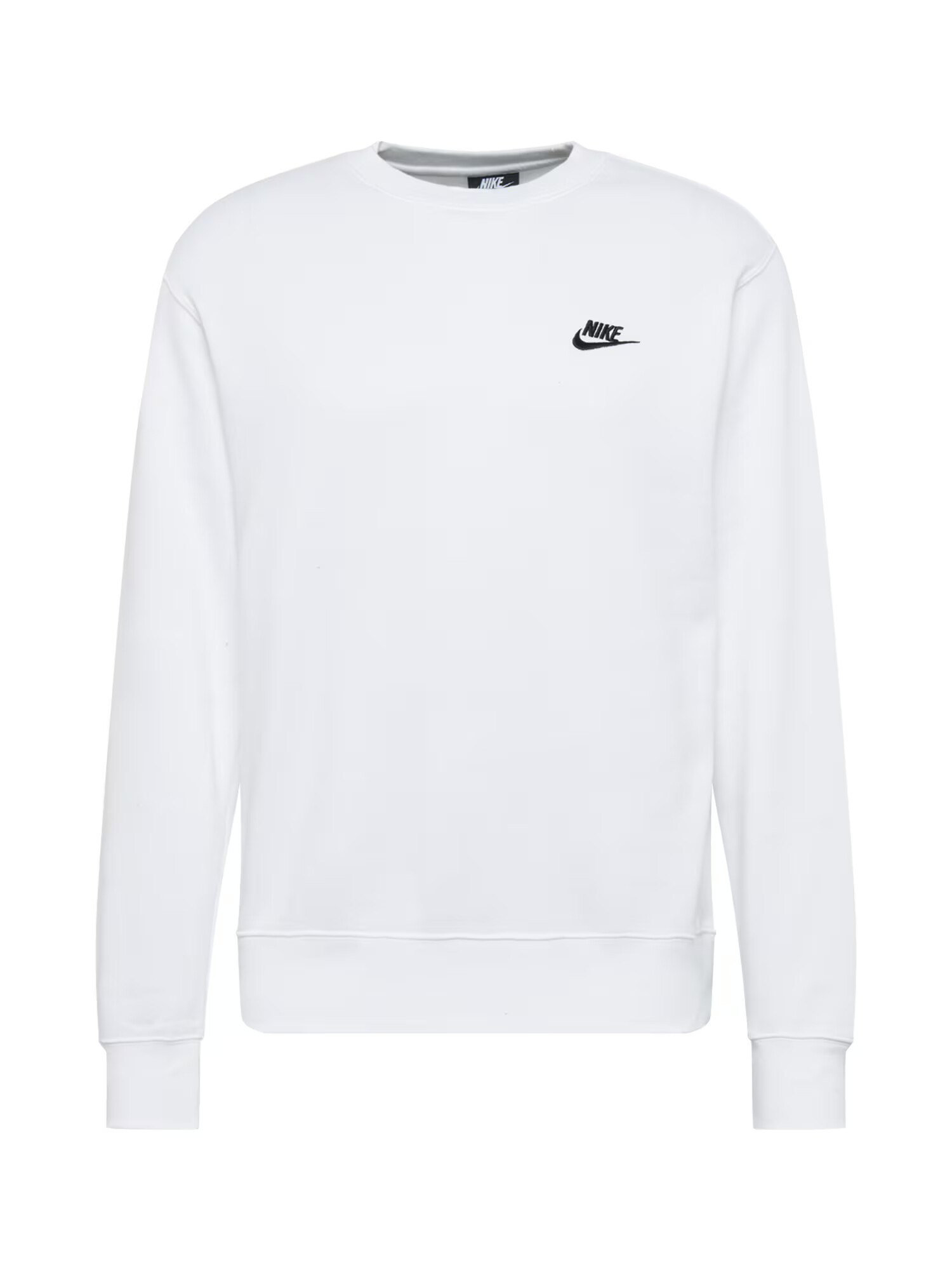 Nike Sportswear Μπλούζα φούτερ 'Club Fleece' μαύρο / λευκό - Pepit.gr