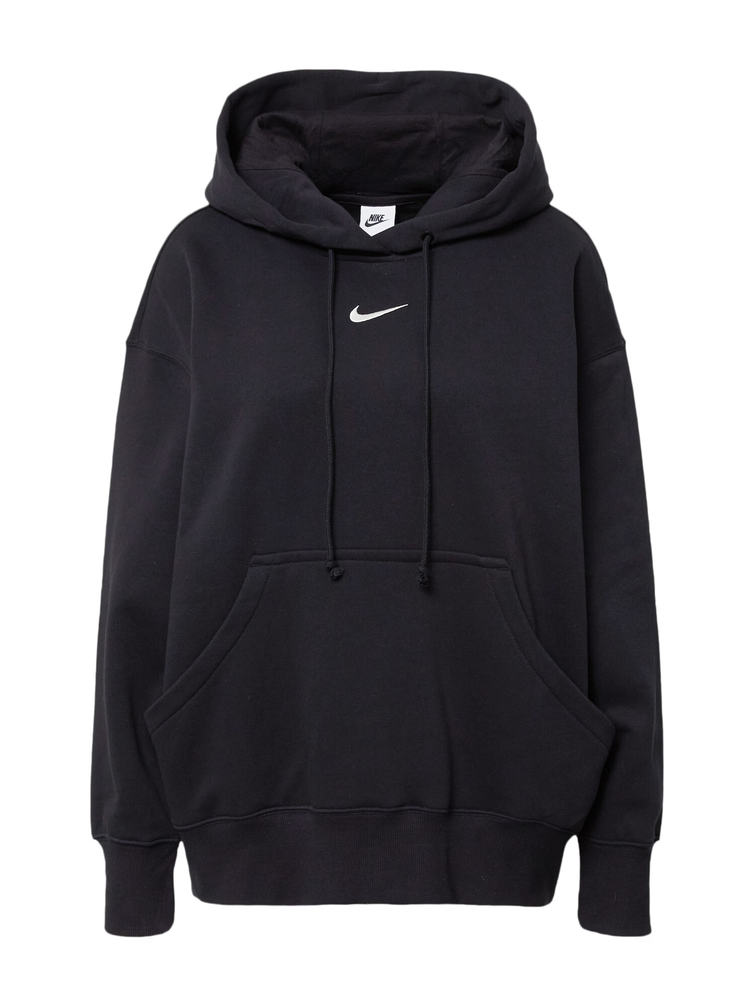 Nike Sportswear Μπλούζα φούτερ 'Phoenix Fleece' μαύρο / λευκό - Pepit.gr