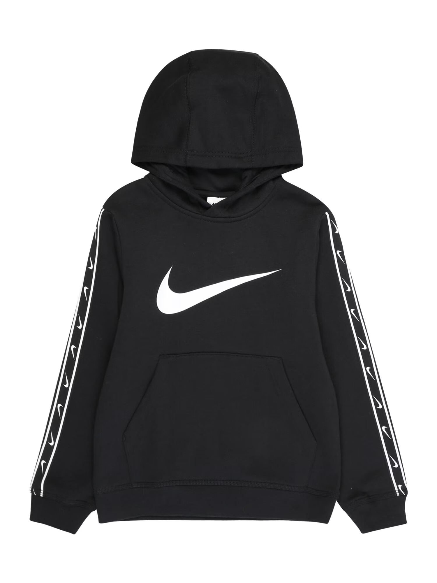 Nike Sportswear Μπλούζα φούτερ μαύρο / λευκό - Pepit.gr