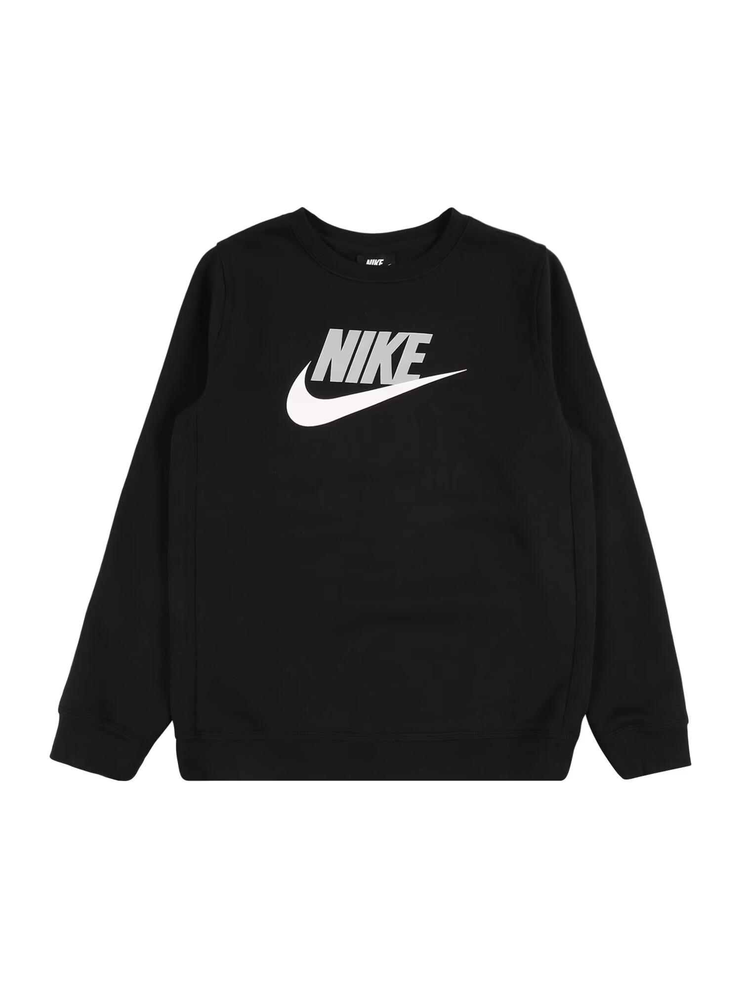 Nike Sportswear Μπλούζα φούτερ μαύρο / λευκό - Pepit.gr