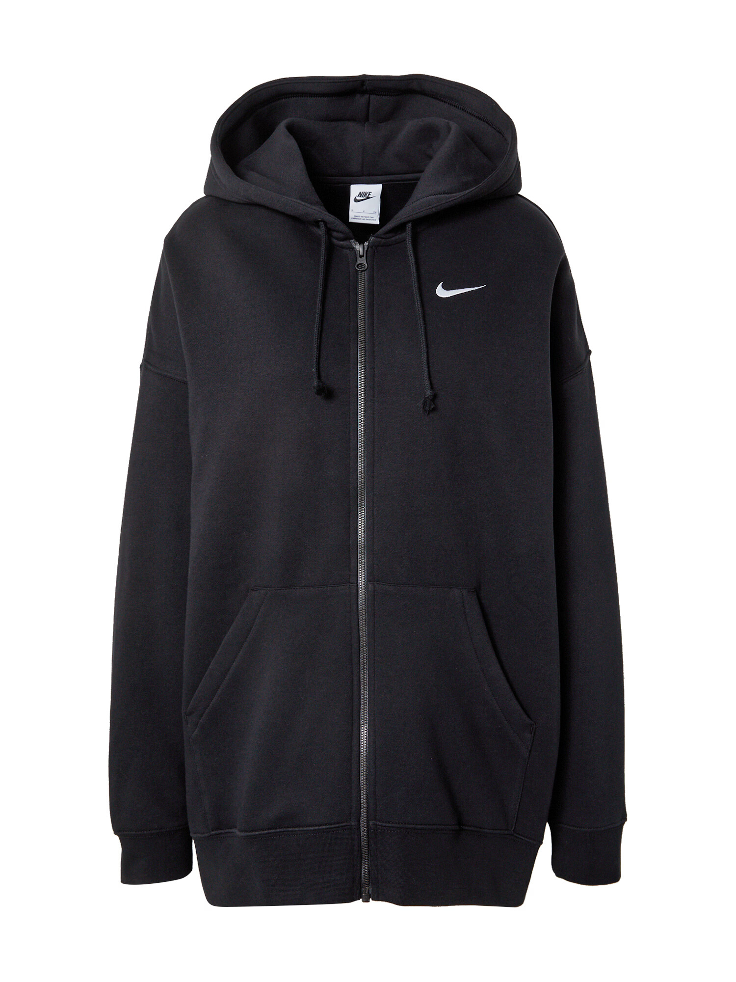 Nike Sportswear Μπλούζα φούτερ μαύρο / λευκό - Pepit.gr