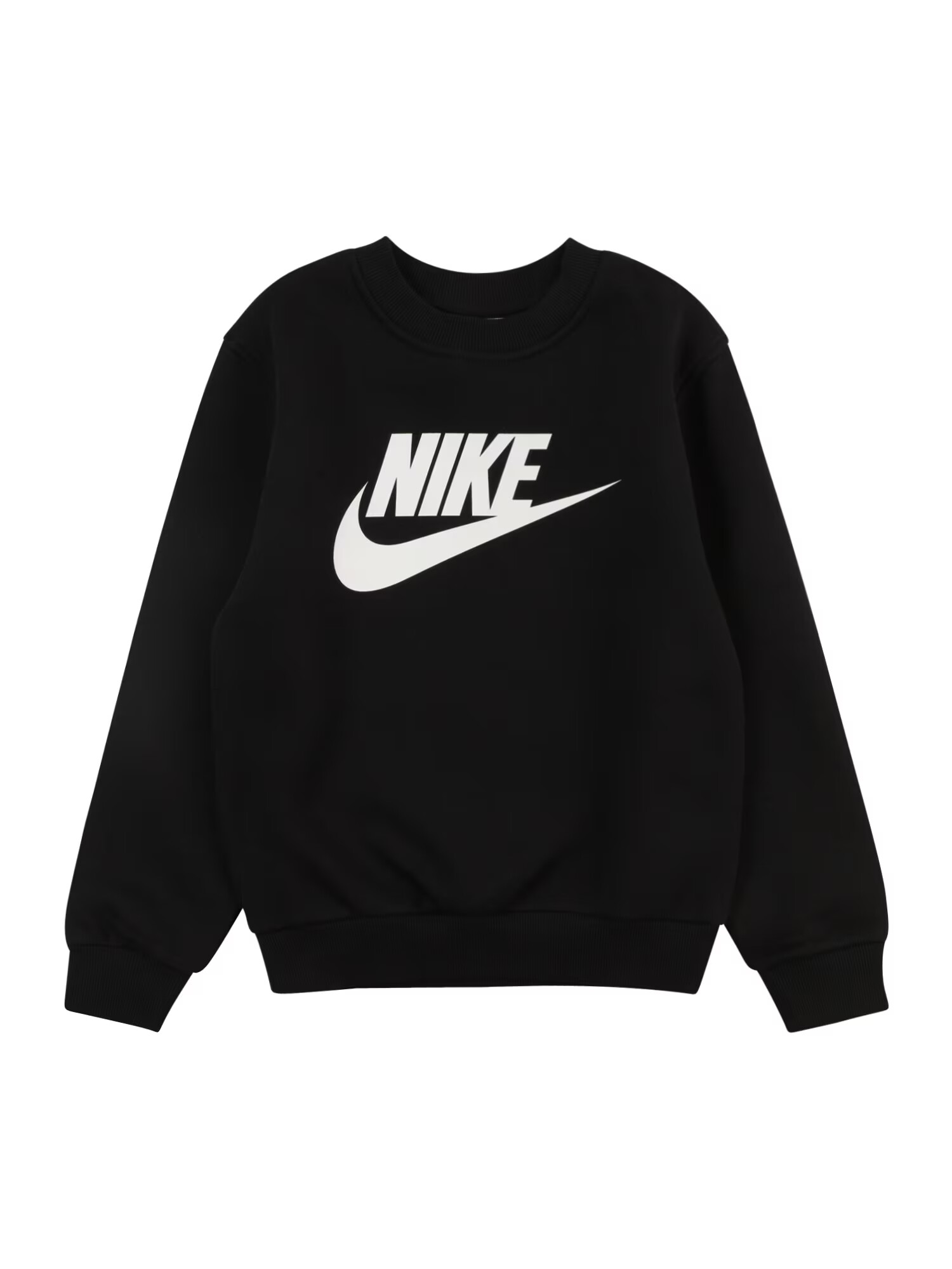 Nike Sportswear Μπλούζα φούτερ μαύρο / λευκό - Pepit.gr