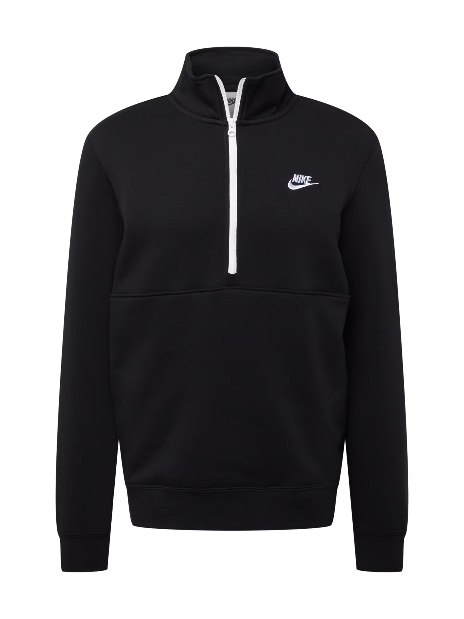 Nike Sportswear Μπλούζα φούτερ μαύρο / λευκό - Pepit.gr