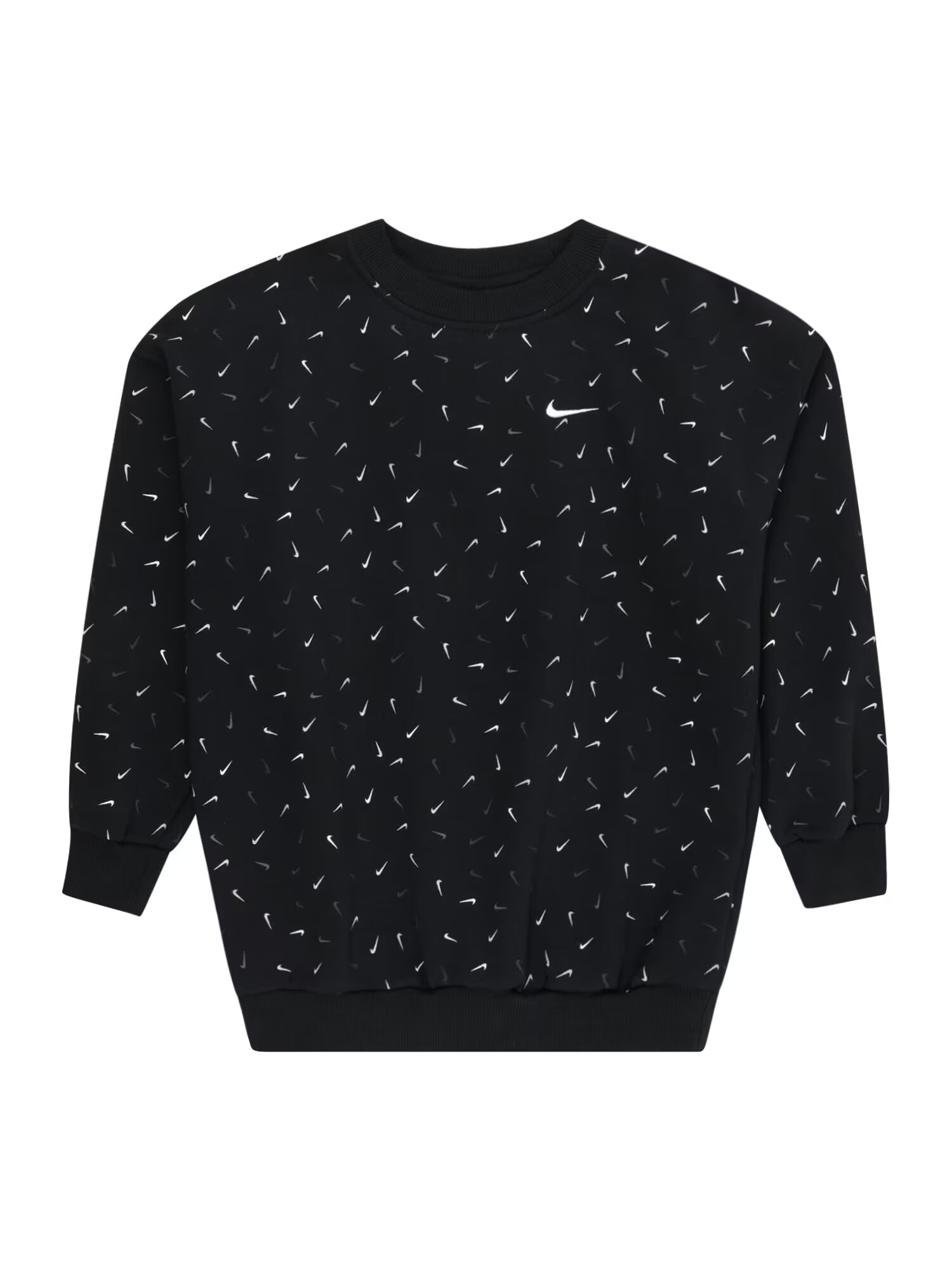 Nike Sportswear Μπλούζα φούτερ μαύρο / λευκό - Pepit.gr