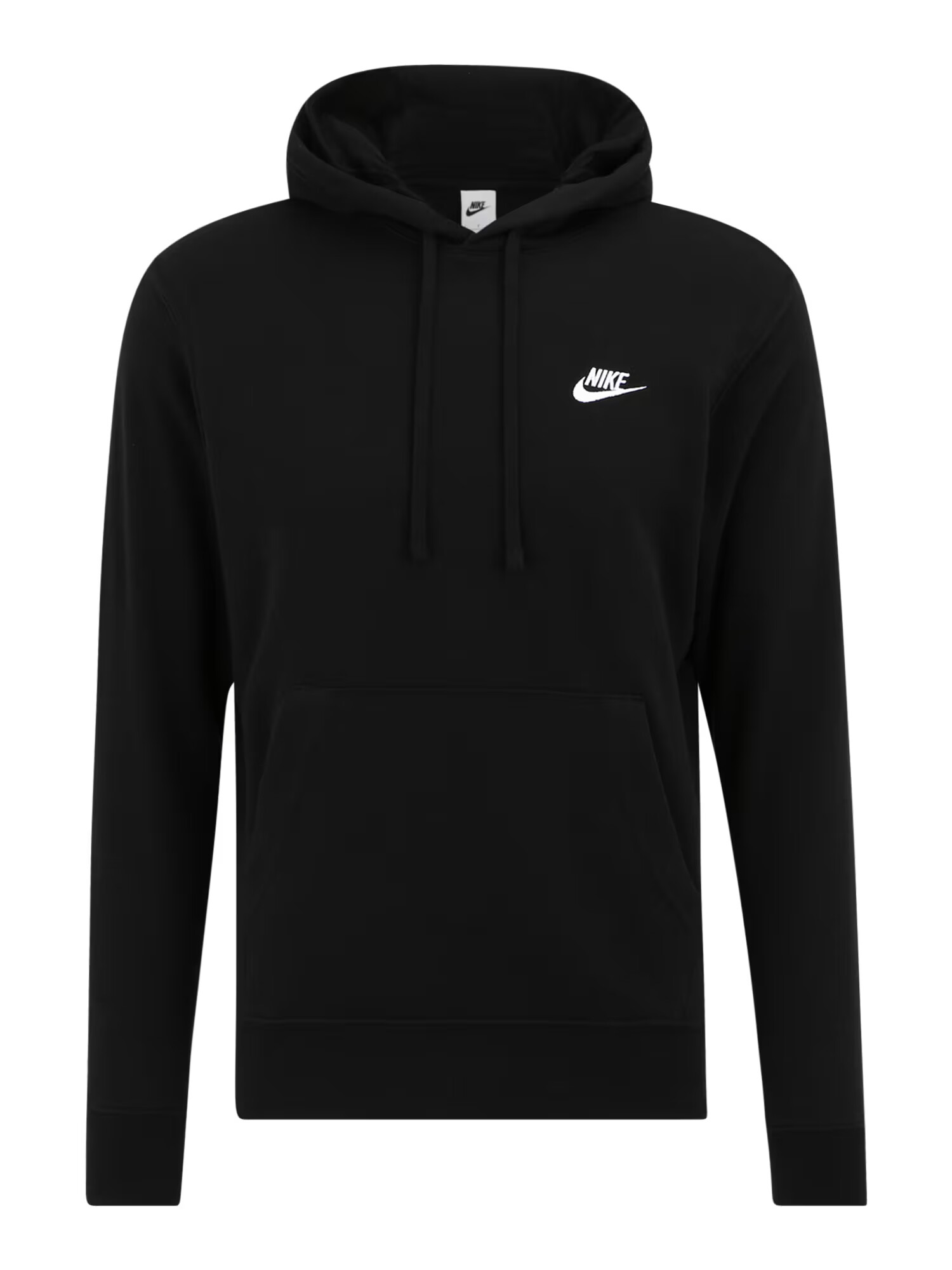 Nike Sportswear Μπλούζα φούτερ μαύρο / λευκό - Pepit.gr