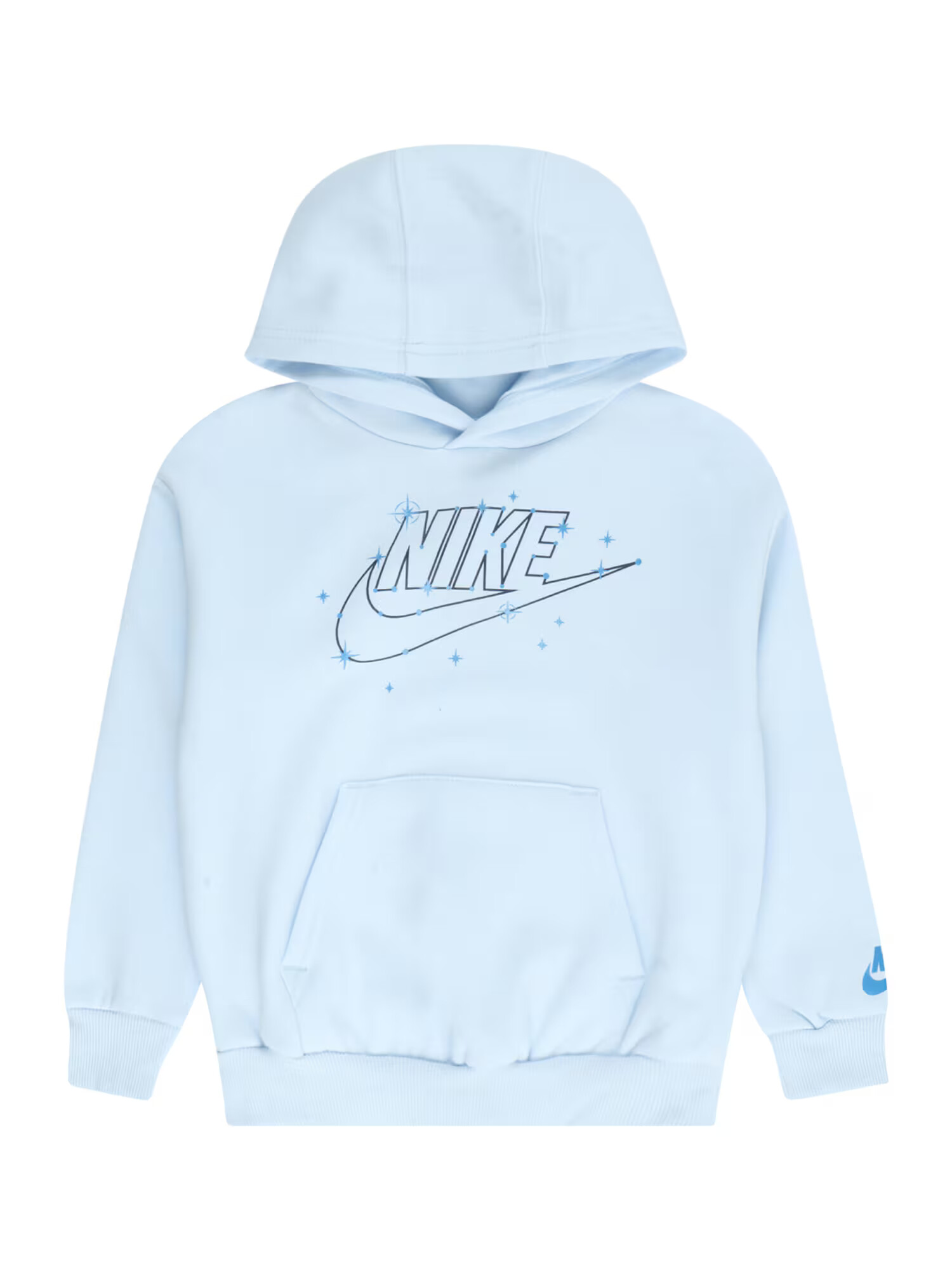 Nike Sportswear Μπλούζα φούτερ μπλε / γαλάζιο / μαύρο - Pepit.gr