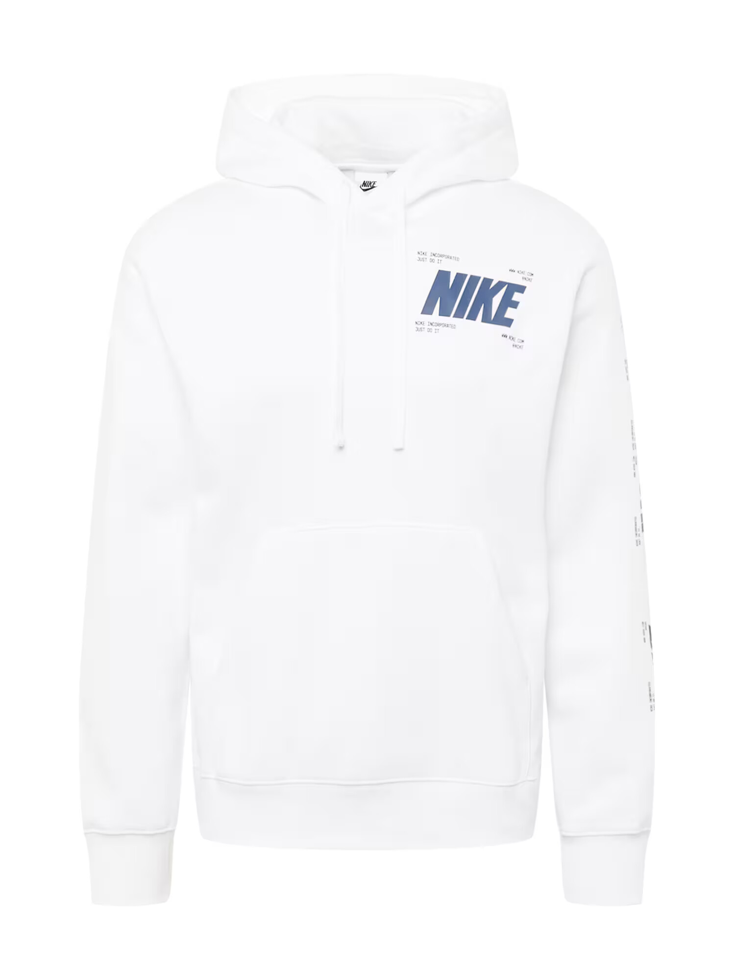 Nike Sportswear Μπλούζα φούτερ 'Club Flc' ναυτικό μπλε / λευκό - Pepit.gr