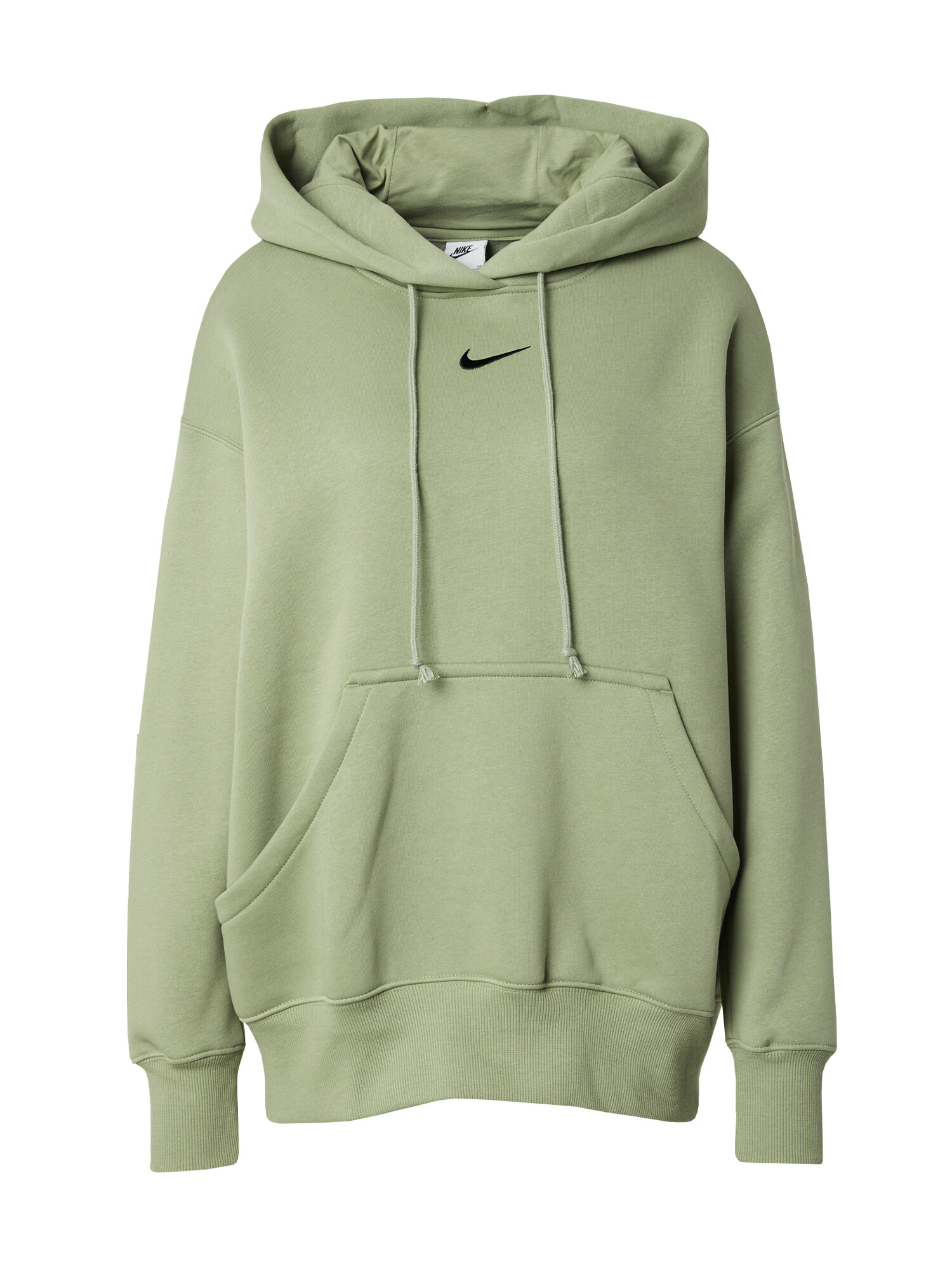 Nike Sportswear Μπλούζα φούτερ 'Phoenix Fleece' πράσινο / μαύρο - Pepit.gr