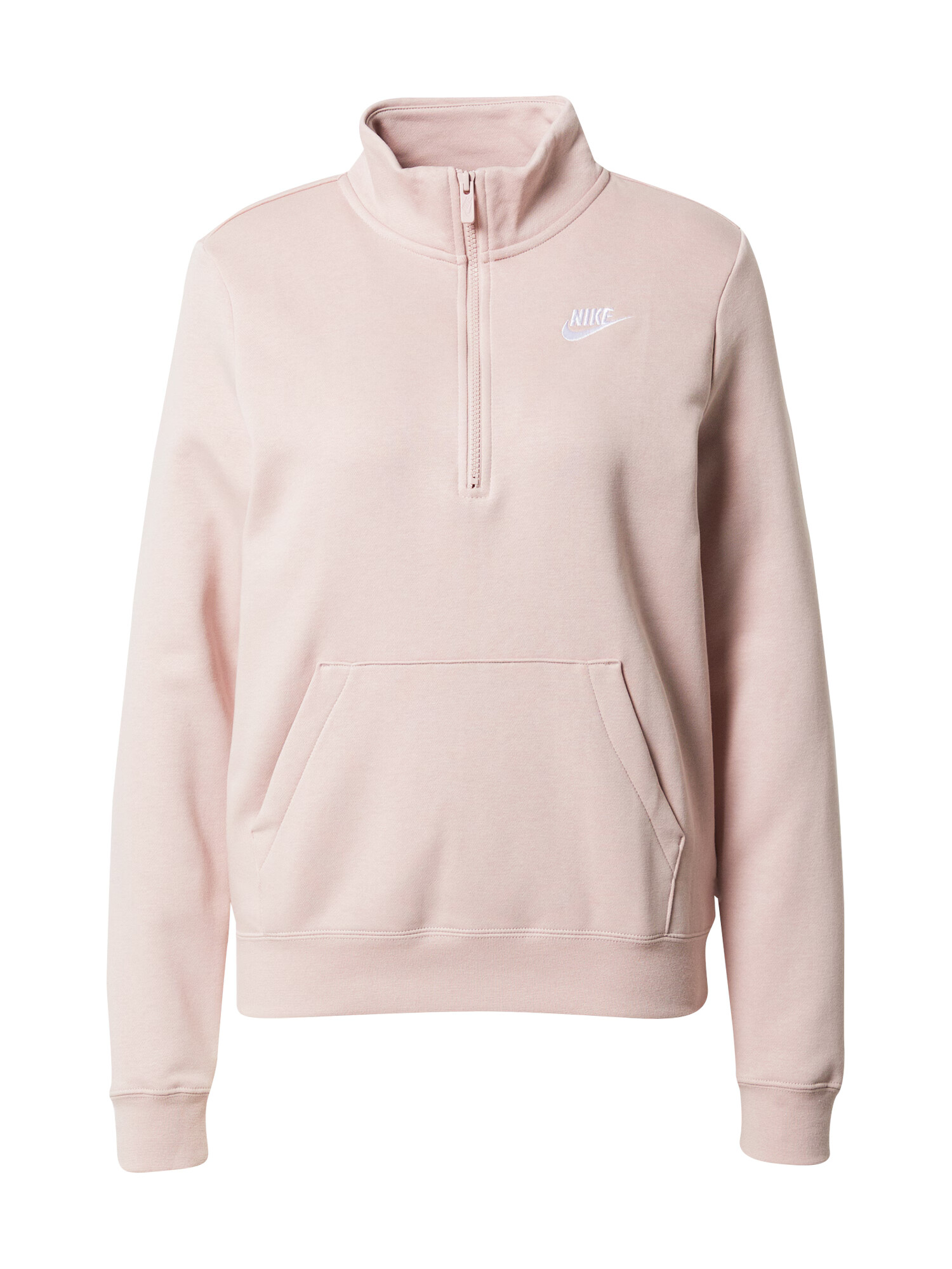 Nike Sportswear Μπλούζα φούτερ ρόδινο / λευκό - Pepit.gr