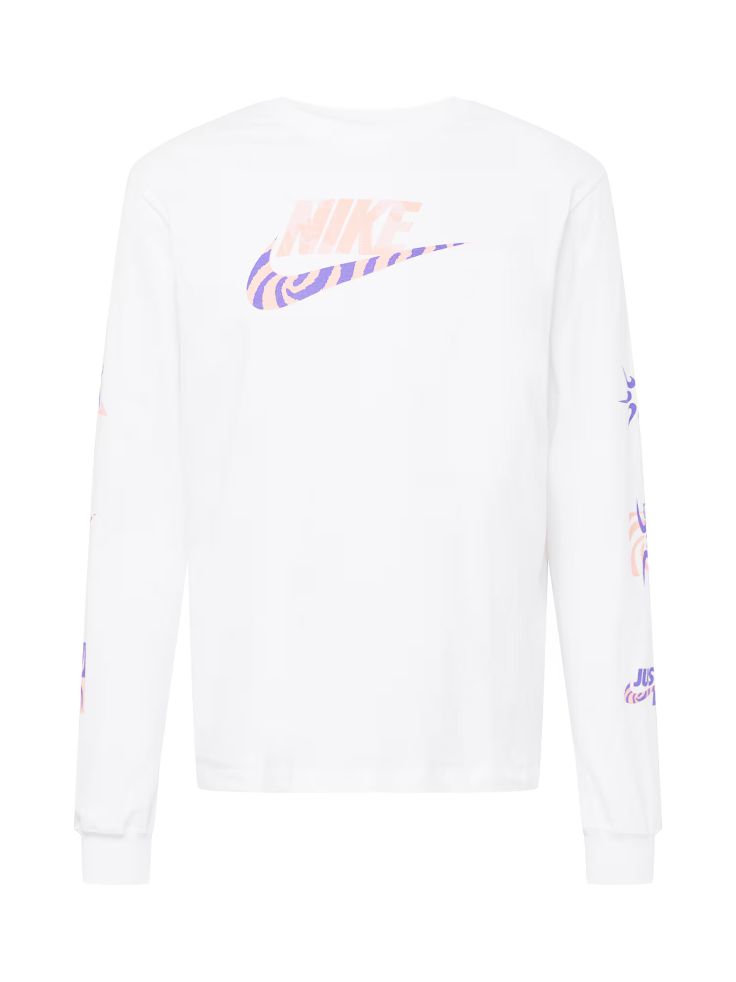 Nike Sportswear Μπλουζάκι ανοικτό λιλά / πορτοκαλί / λευκό - Pepit.gr