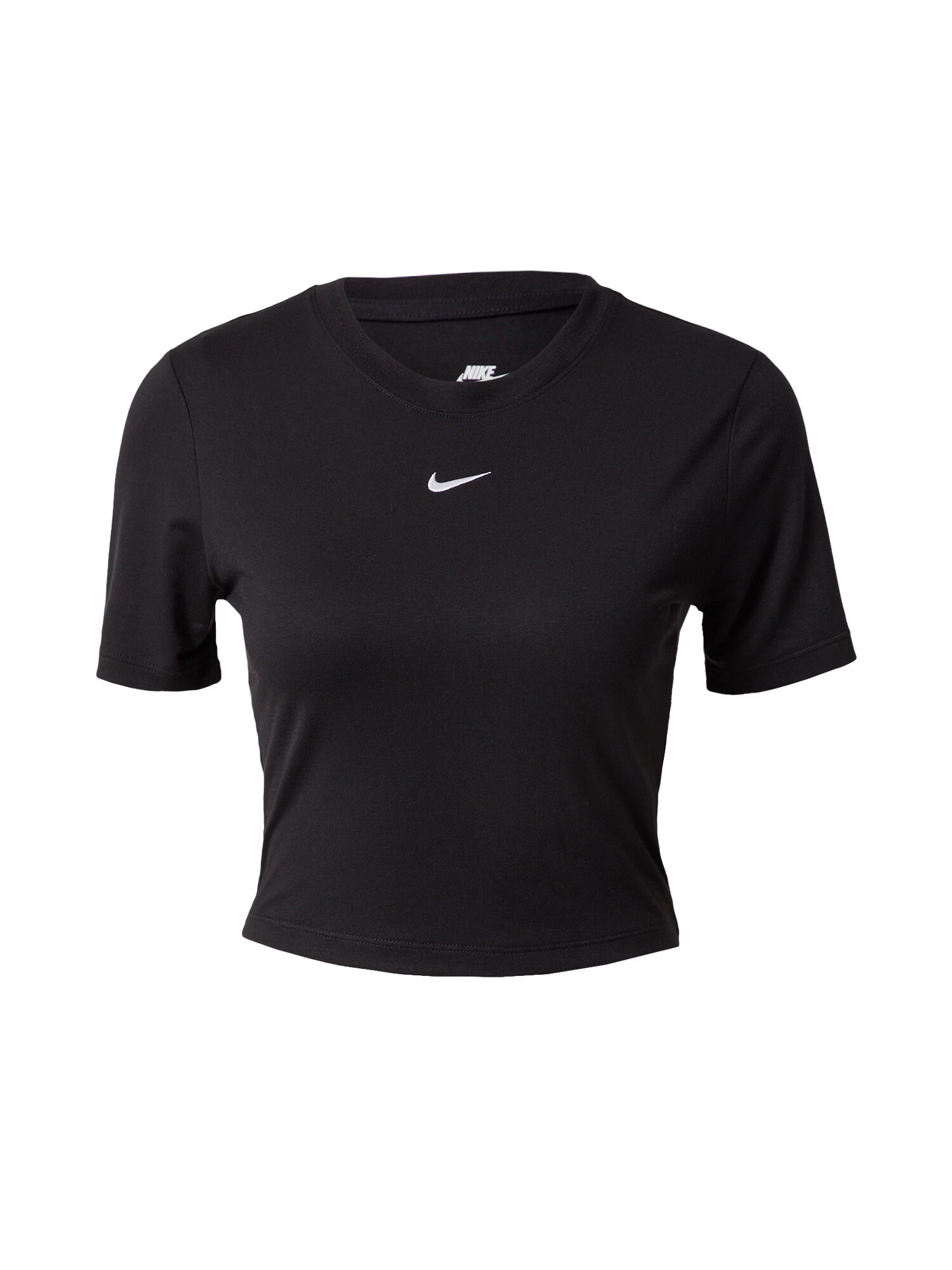 Nike Sportswear Μπλουζάκι 'Essential' μαύρο / λευκό - Pepit.gr