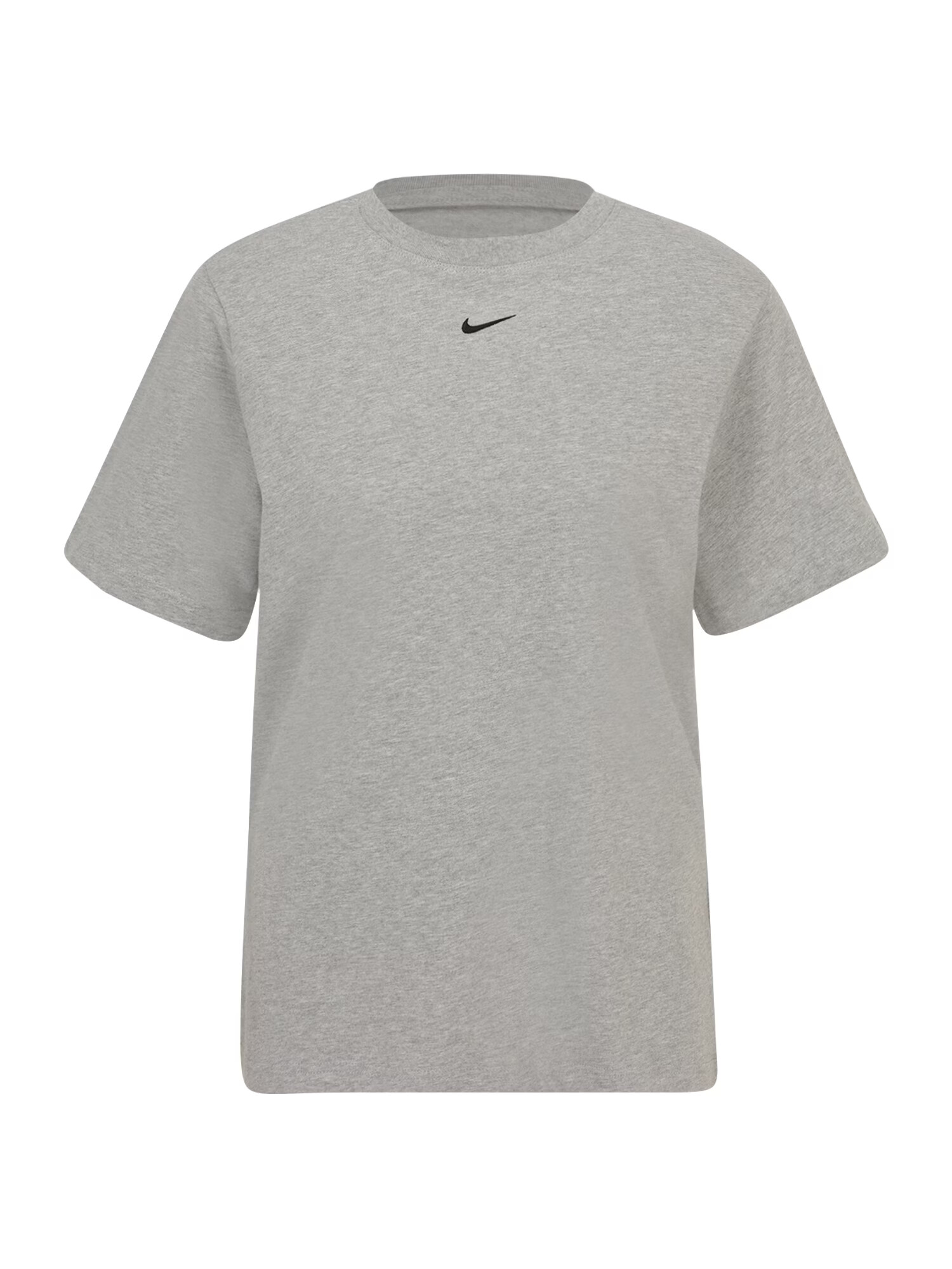 Nike Sportswear Μπλουζάκι 'Essentials' γκρι μελανζέ / μαύρο - Pepit.gr