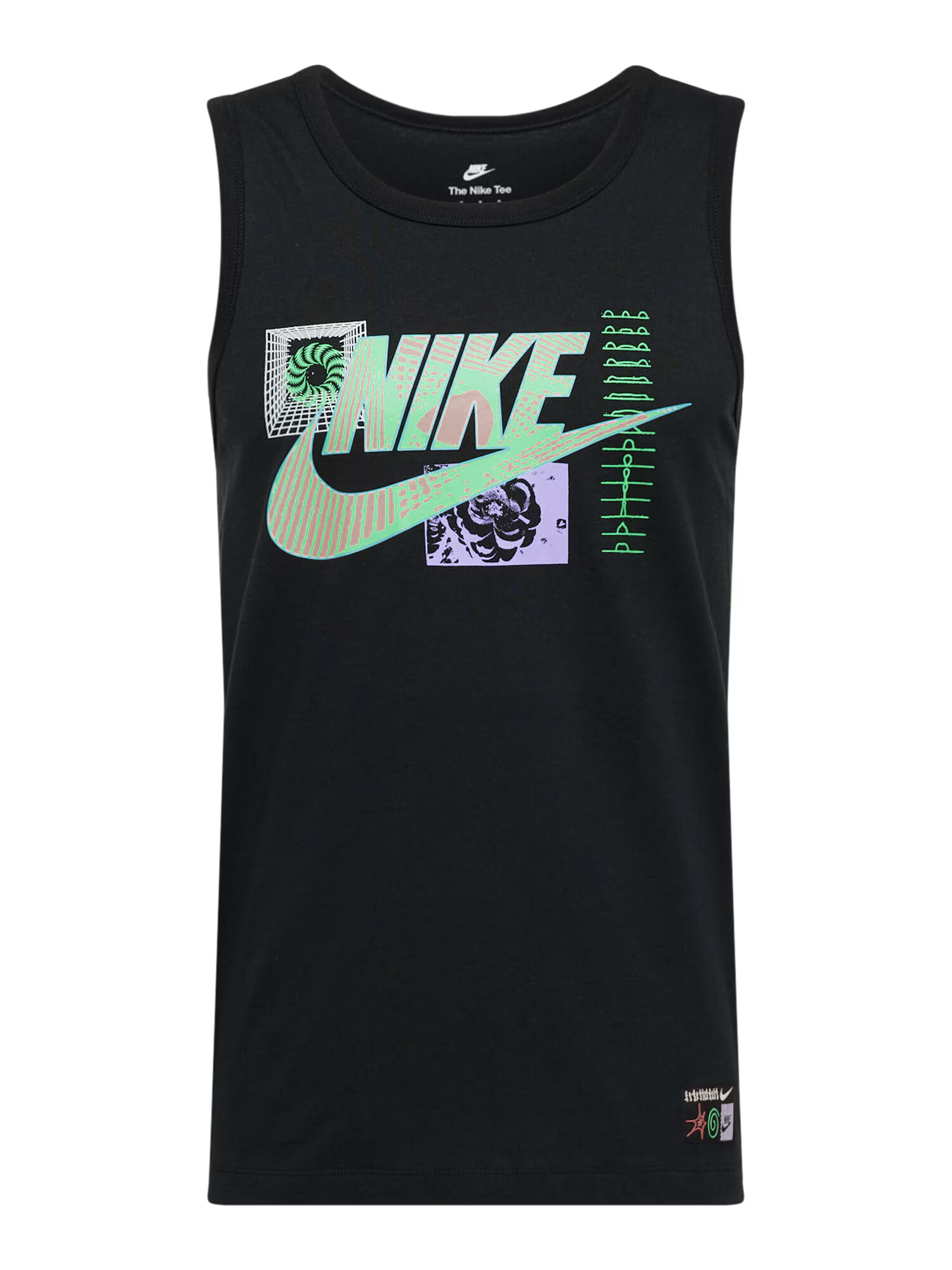 Nike Sportswear Μπλουζάκι 'FESTIVAL' γκριζομπέζ / μέντα / ανοικτό λιλά / μαύρο - Pepit.gr