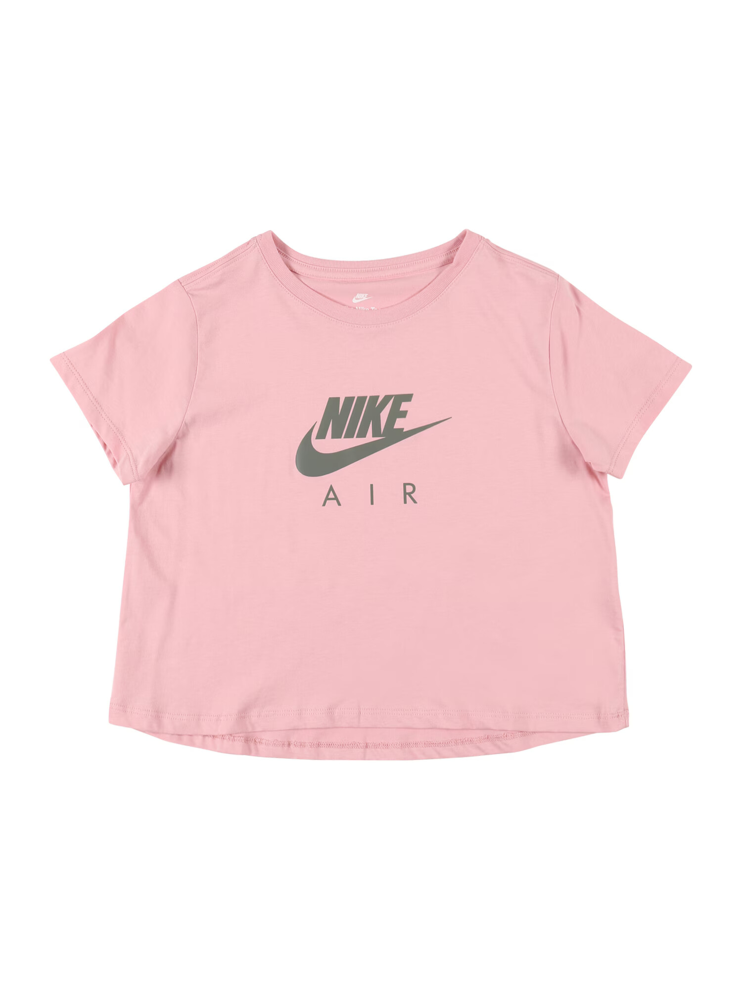 Nike Sportswear Μπλουζάκι γκρι / ροζ - Pepit.gr