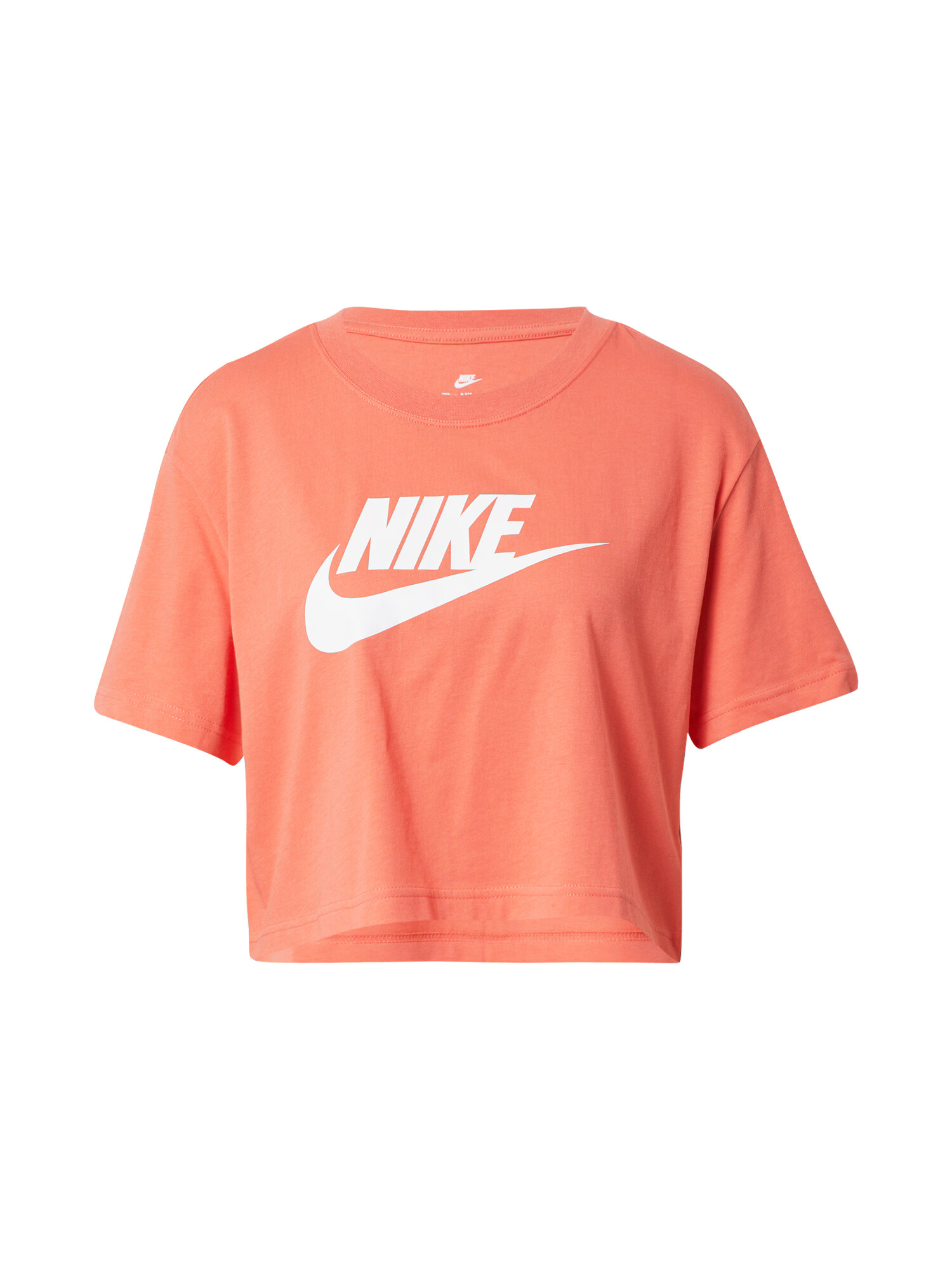 Nike Sportswear Μπλουζάκι κοραλί / λευκό - Pepit.gr