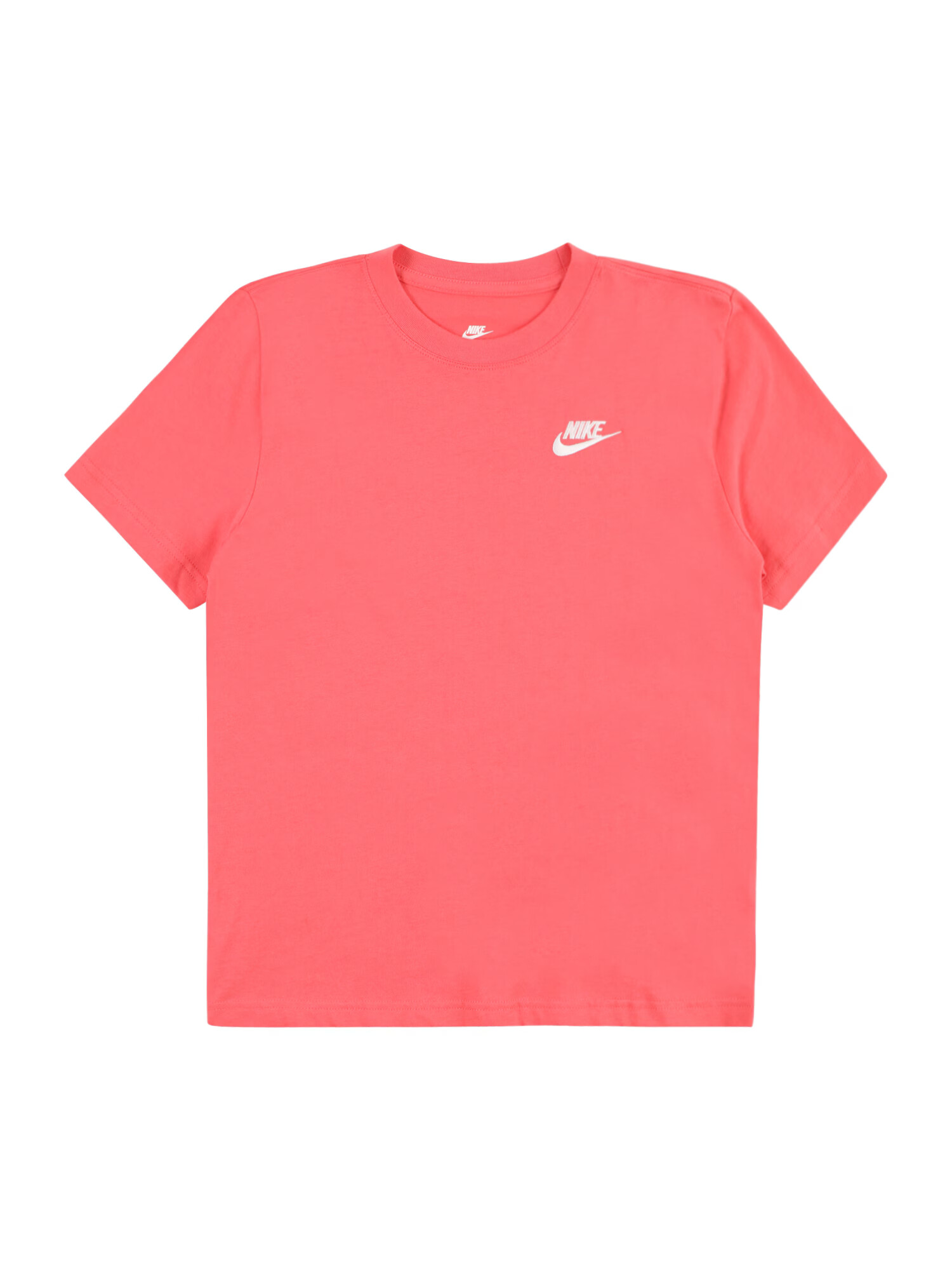 Nike Sportswear Λειτουργικό μπλουζάκι κοραλί / λευκό - Pepit.gr