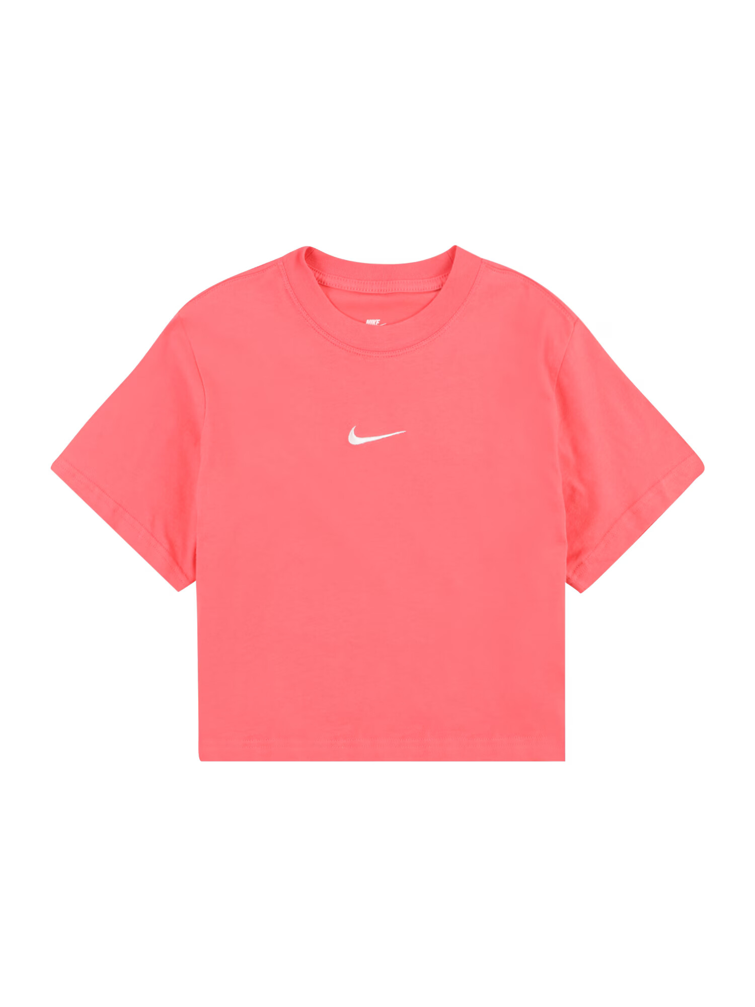 Nike Sportswear Λειτουργικό μπλουζάκι κοραλί / λευκό - Pepit.gr