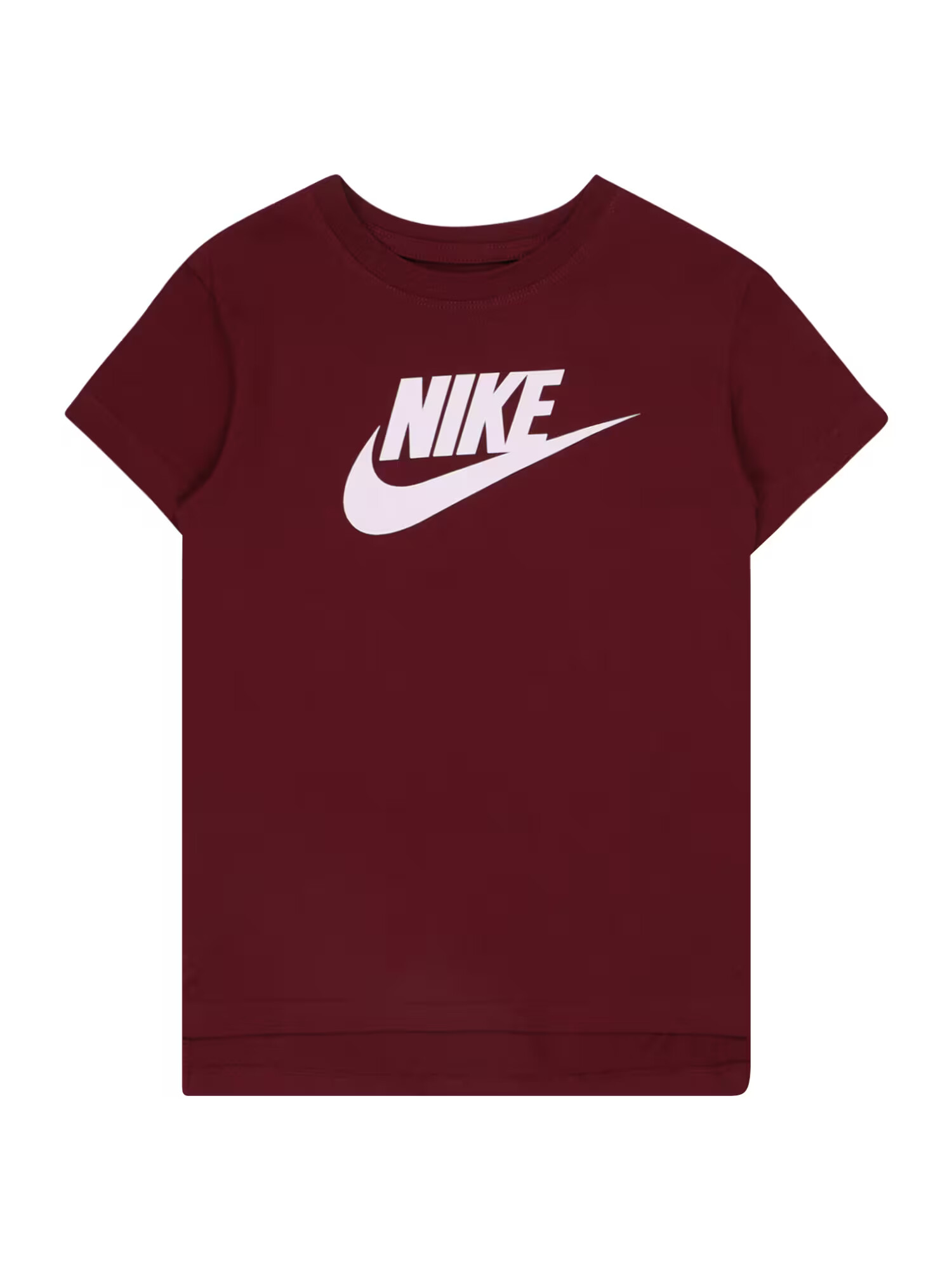 Nike Sportswear Μπλουζάκι βουργουνδί / λευκό - Pepit.gr