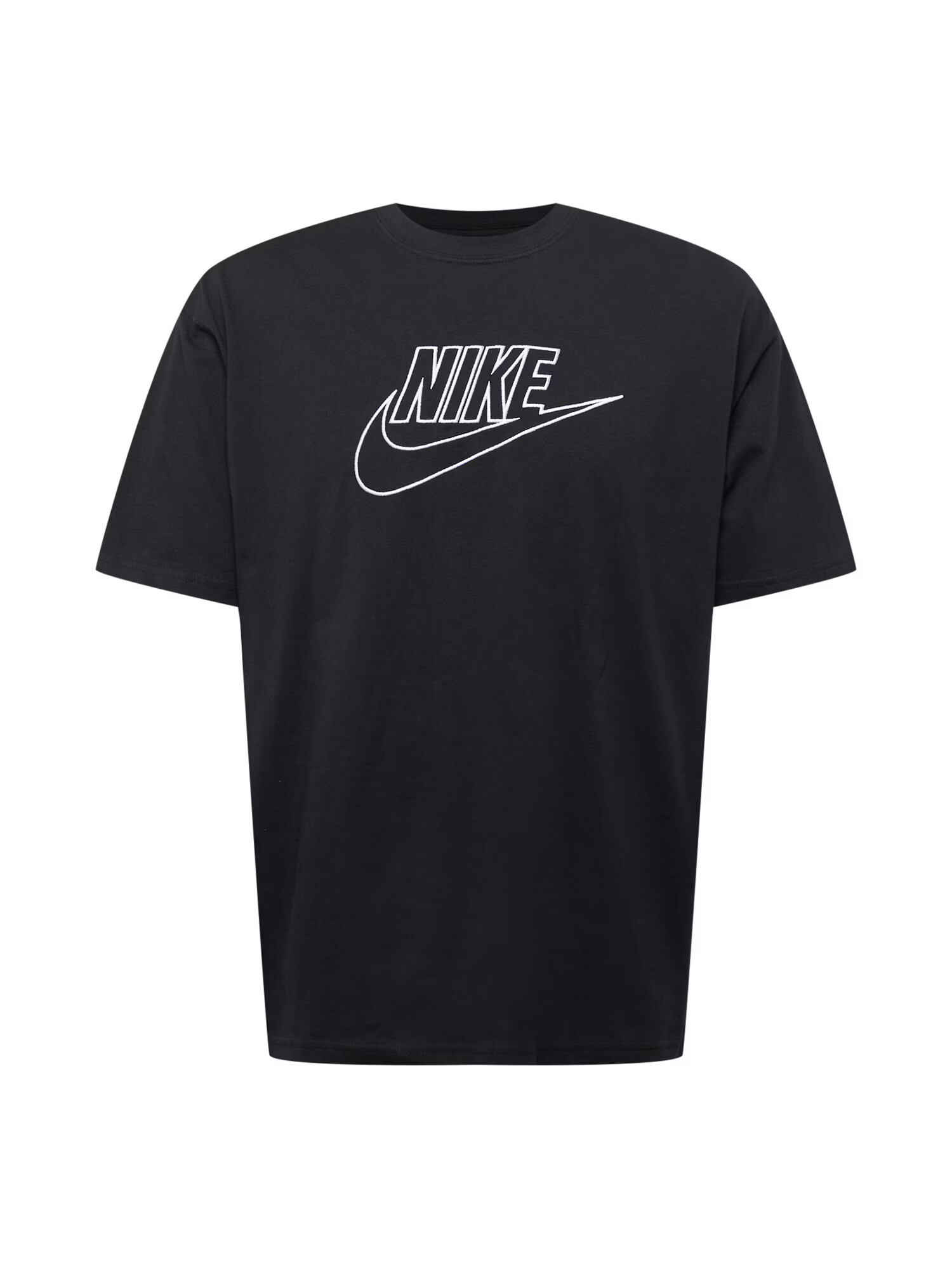 Nike Sportswear Μπλουζάκι μαύρο / λευκό - Pepit.gr