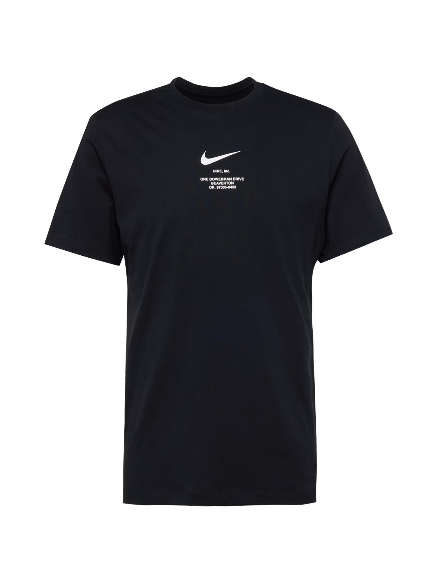 Nike Sportswear Μπλουζάκι μαύρο / λευκό - Pepit.gr