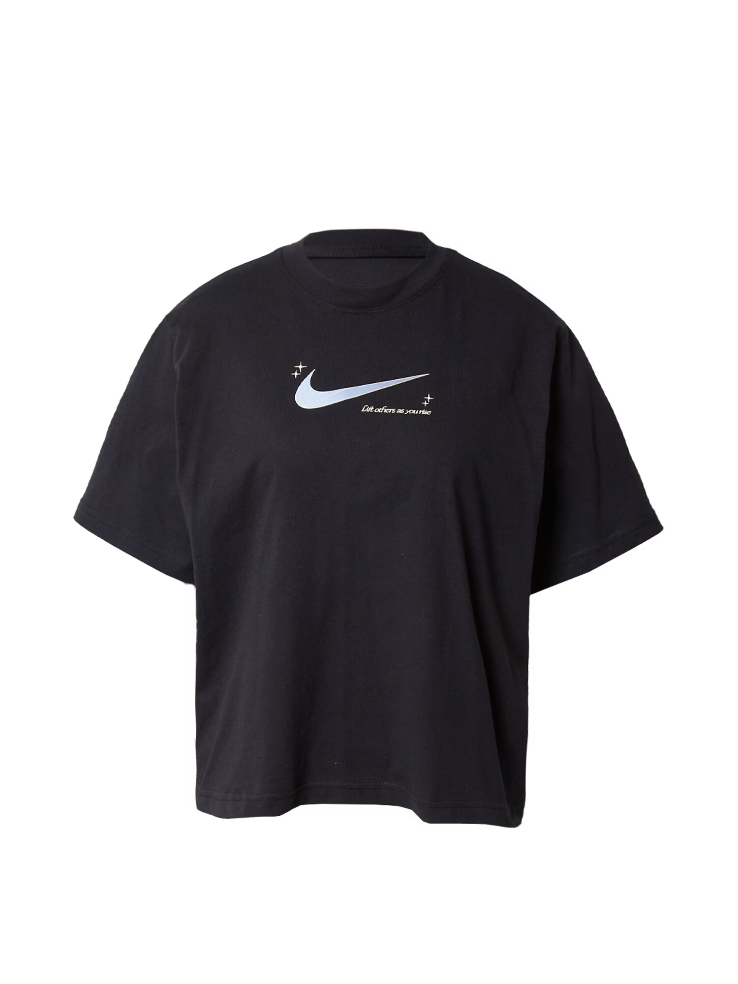 Nike Sportswear Μπλουζάκι μαύρο / λευκό - Pepit.gr