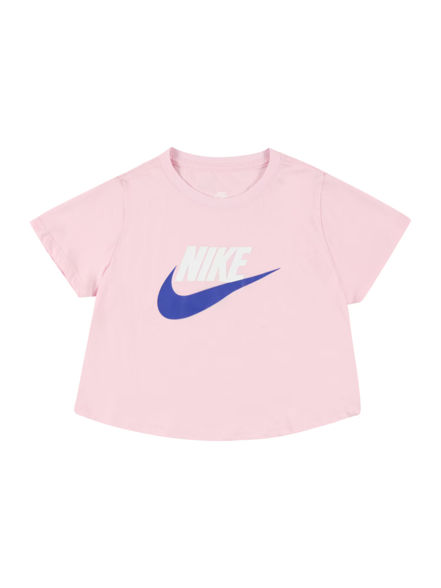 Nike Sportswear Μπλουζάκι μπλε / ρόδινο / λευκό - Pepit.gr