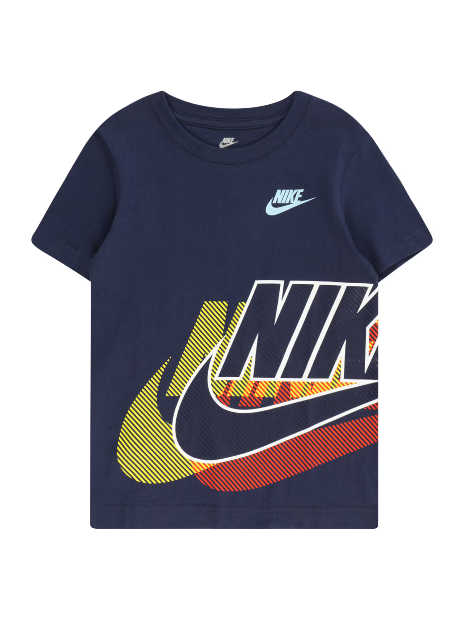 Nike Sportswear Μπλουζάκι ναυτικό μπλε / κίτρινο / κόκκινο / λευκό - Pepit.gr