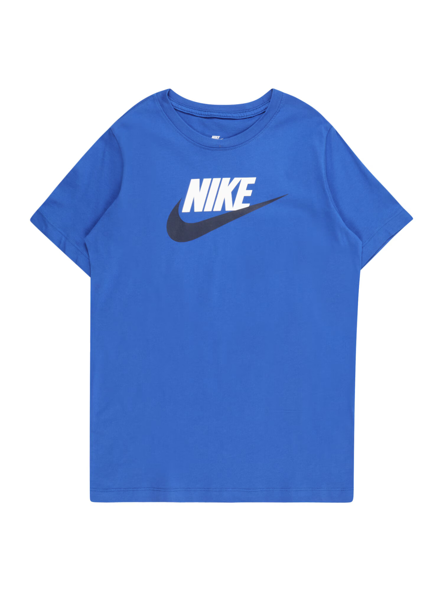 Nike Sportswear Μπλουζάκι ναυτικό μπλε / μπλε ρουά / λευκό - Pepit.gr