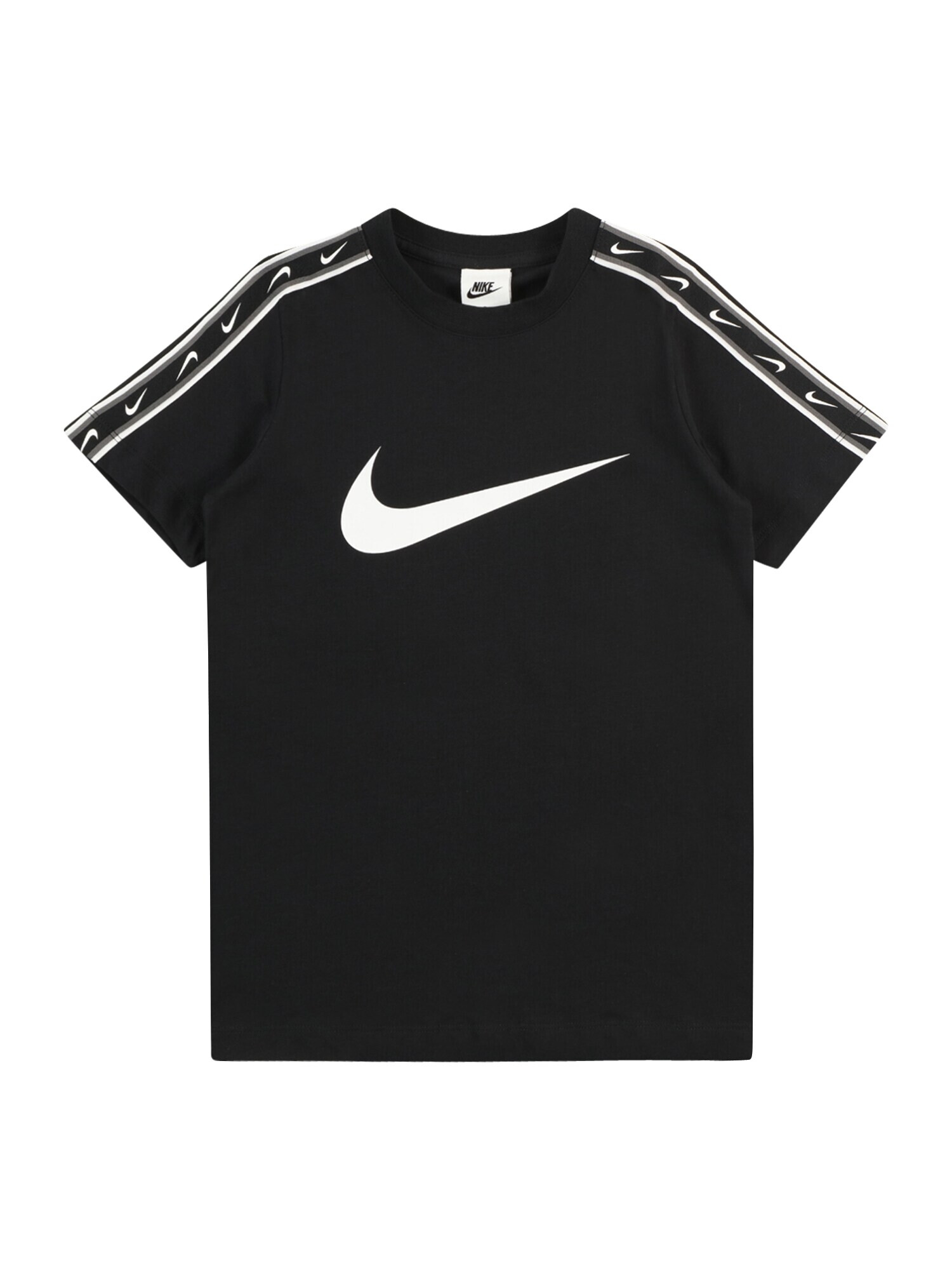 Nike Sportswear Μπλουζάκι 'REPEAT' γκρι / μαύρο / λευκό - Pepit.gr