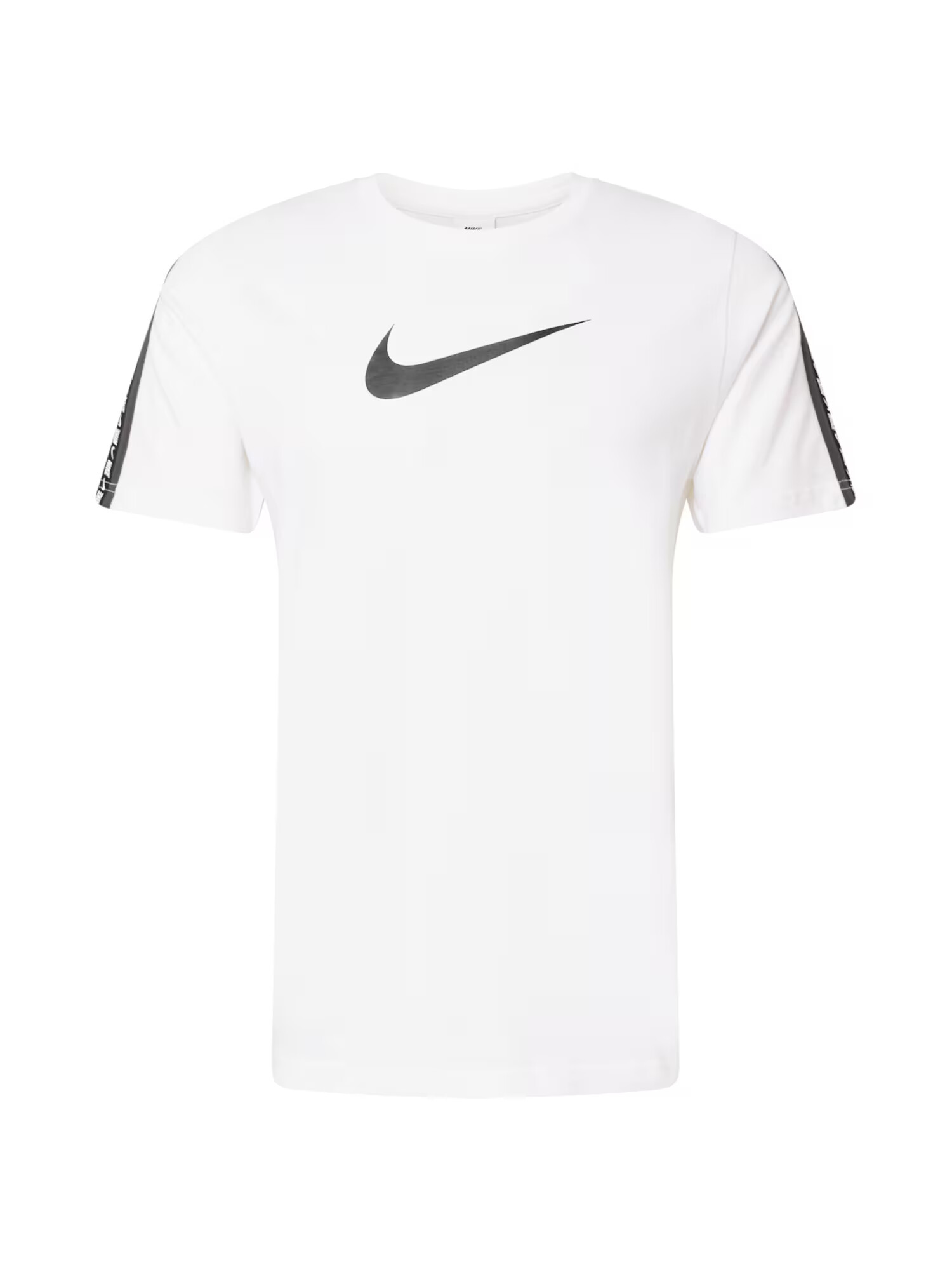 Nike Sportswear Μπλουζάκι 'Repeat' μαύρο / λευκό - Pepit.gr