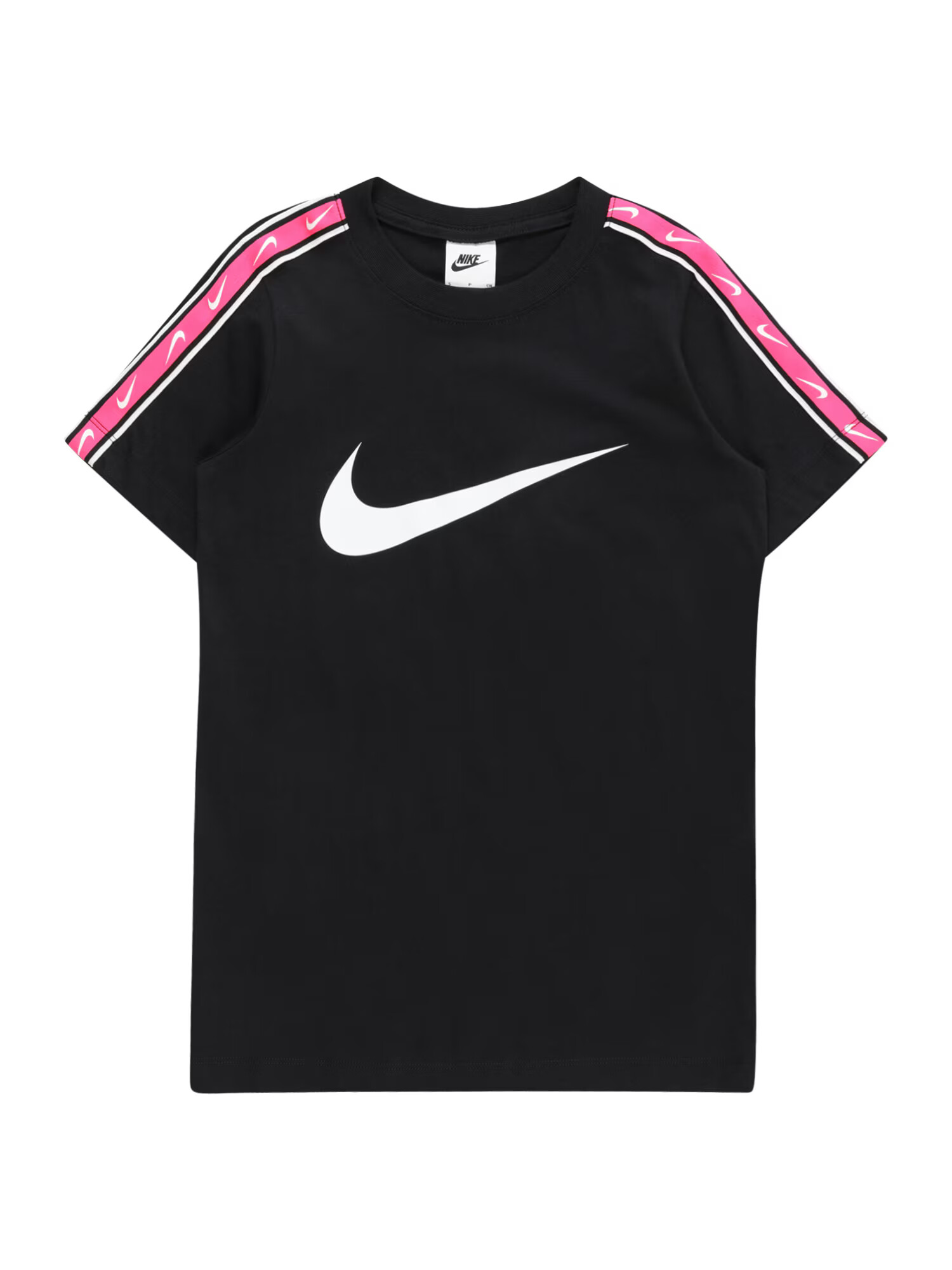 Nike Sportswear Μπλουζάκι 'REPEAT' φούξια / μαύρο / λευκό - Pepit.gr