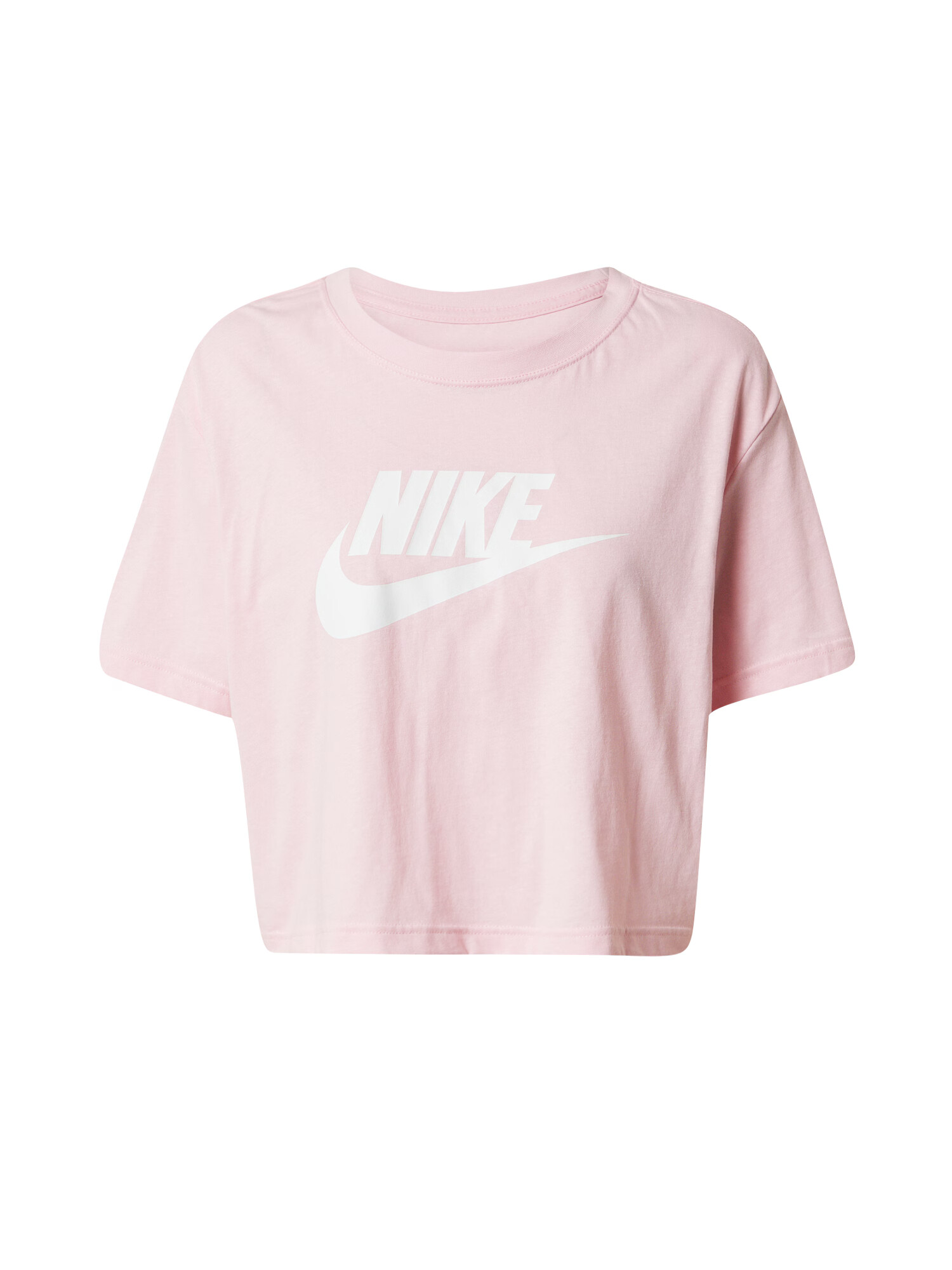 Nike Sportswear Μπλουζάκι ρόδινο / λευκό - Pepit.gr