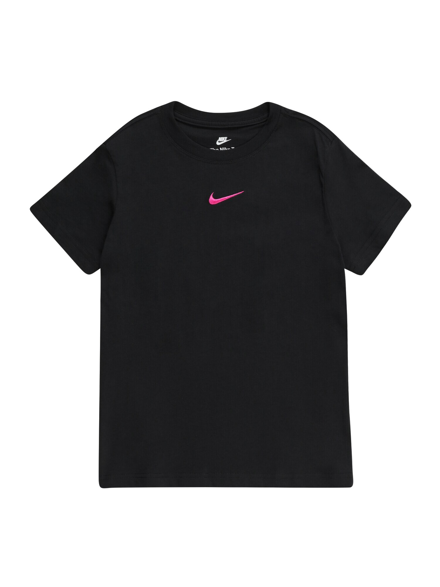 Nike Sportswear Μπλουζάκι ροζ / μαύρο - Pepit.gr