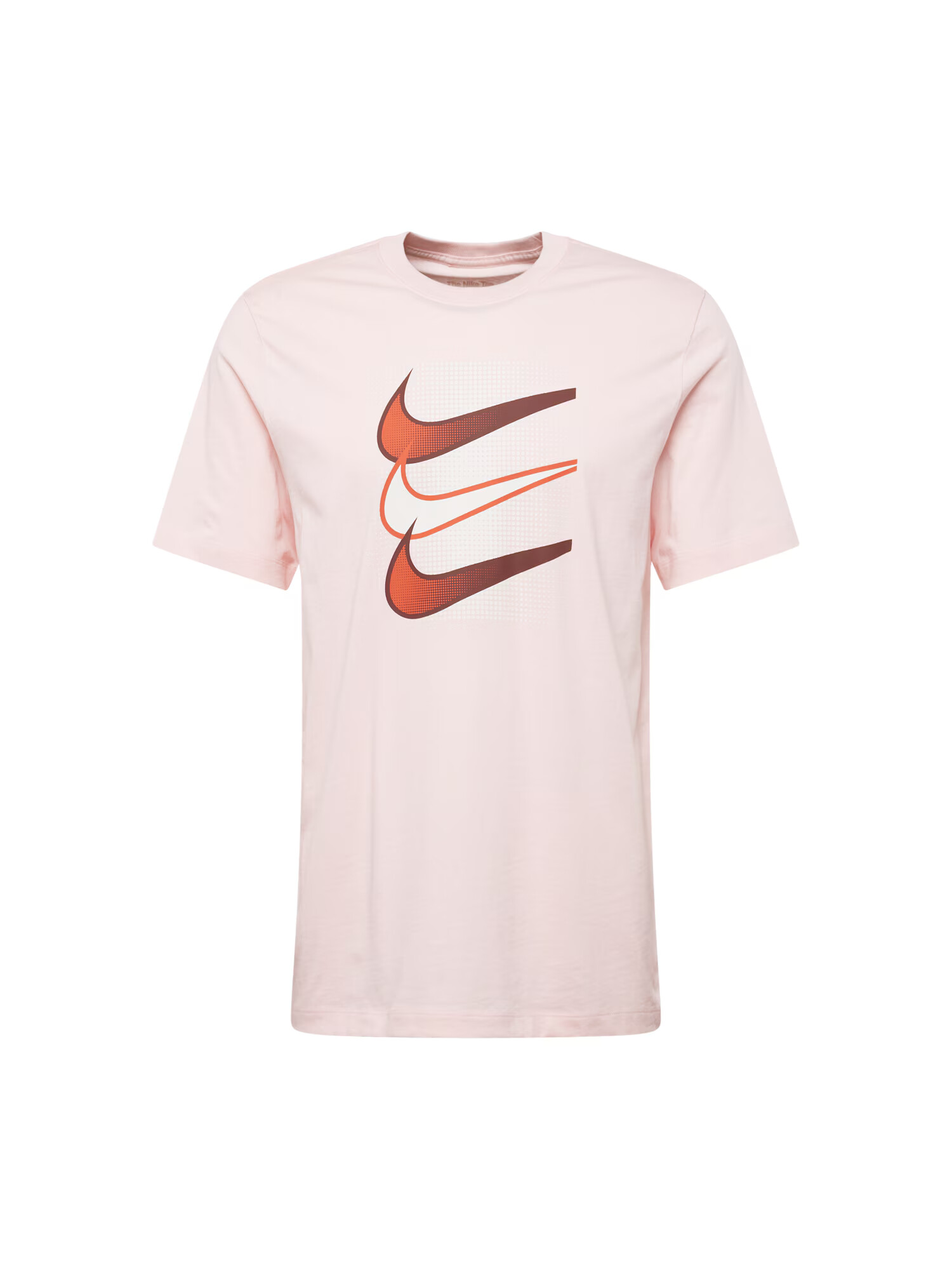 Nike Sportswear Μπλουζάκι 'SWOOSH' ανοικτό ροζ / κόκκινο - Pepit.gr