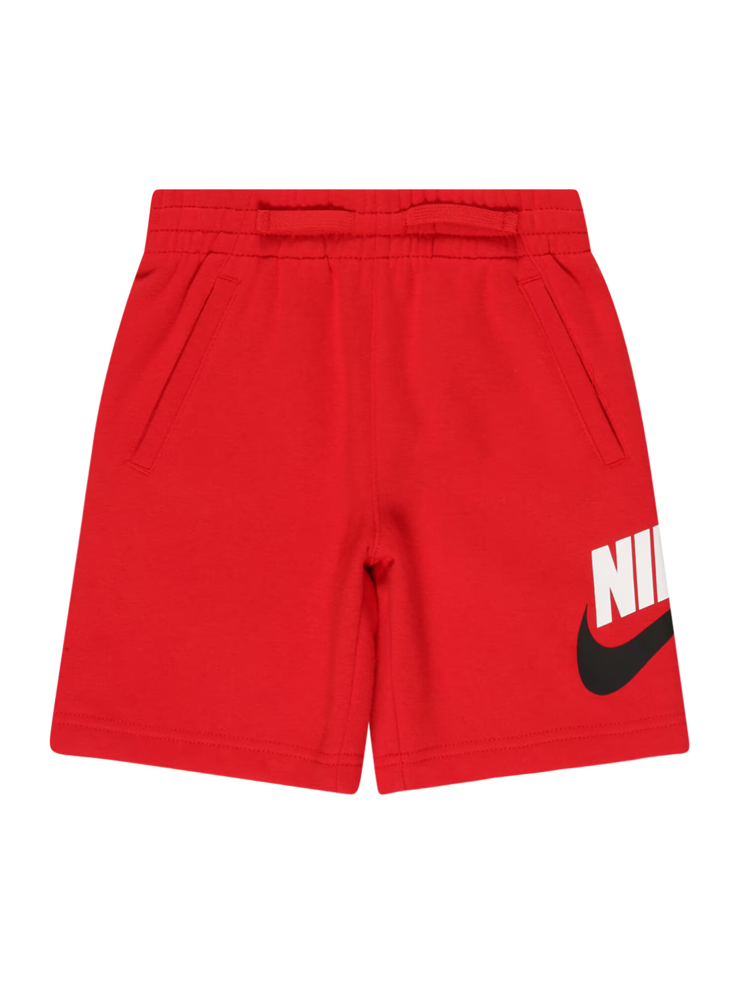 Nike Sportswear Παντελόνι 'CLUB' κόκκινο / μαύρο / λευκό - Pepit.gr