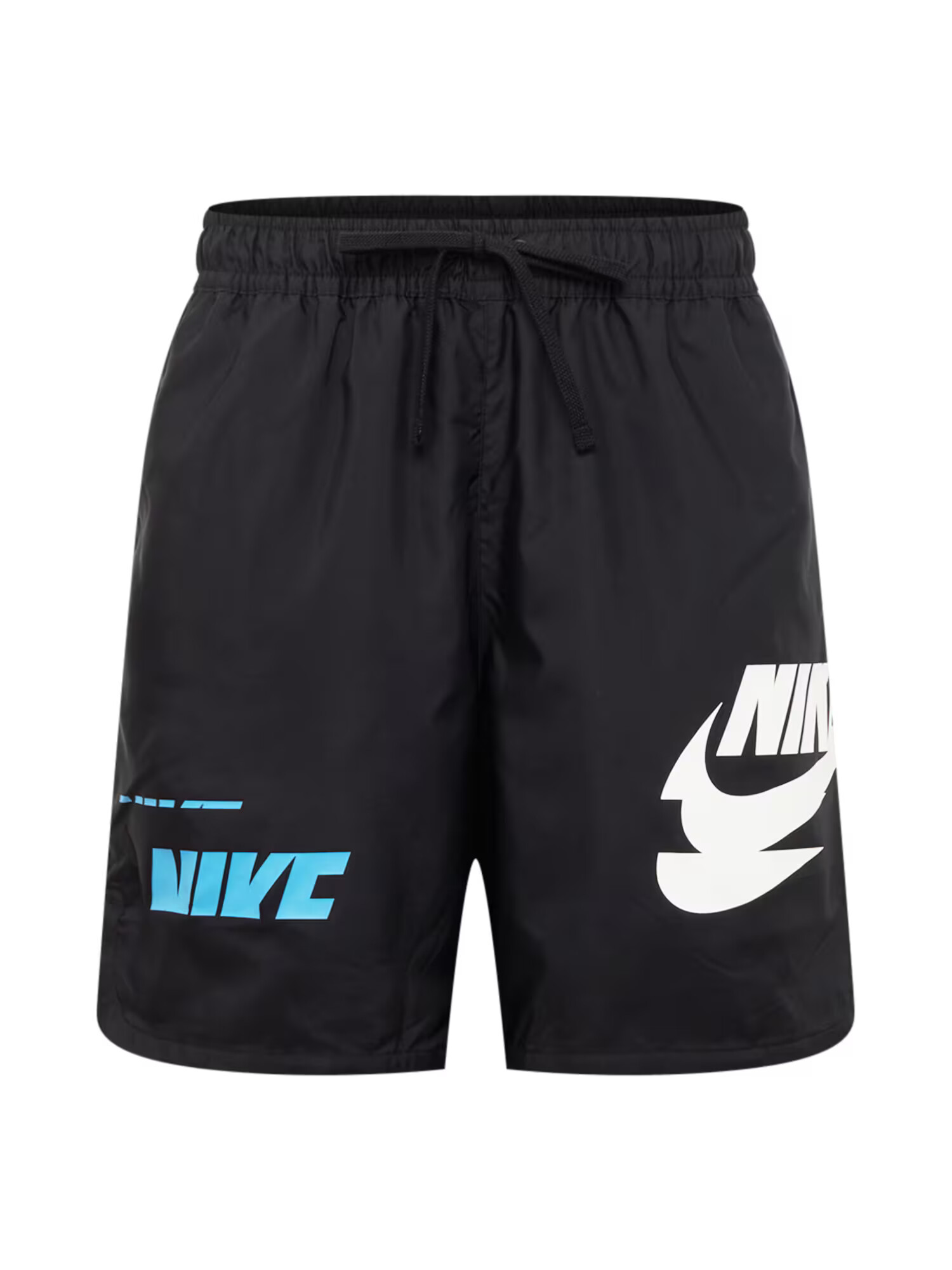 Nike Sportswear Παντελόνι γαλάζιο / μαύρο / λευκό - Pepit.gr