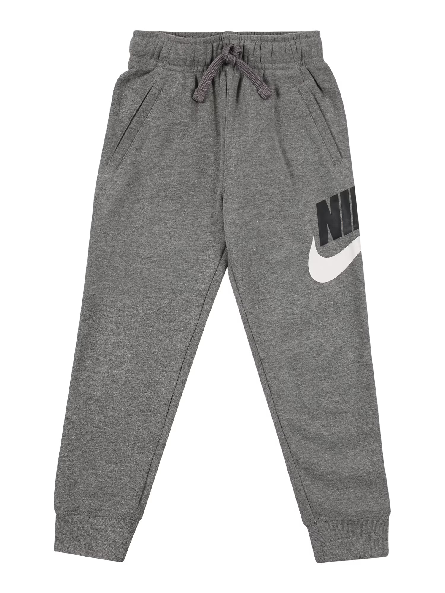 Nike Sportswear Παντελόνι γκρι / μαύρο / λευκό - Pepit.gr