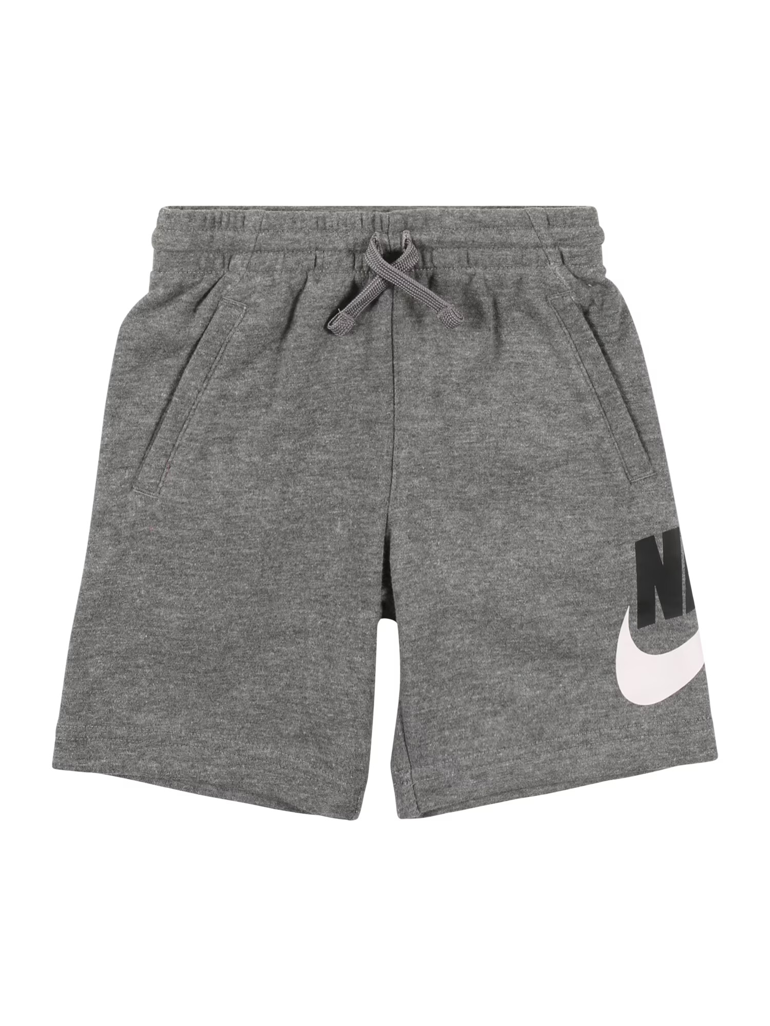 Nike Sportswear Παντελόνι γκρι / μαύρο / λευκό - Pepit.gr