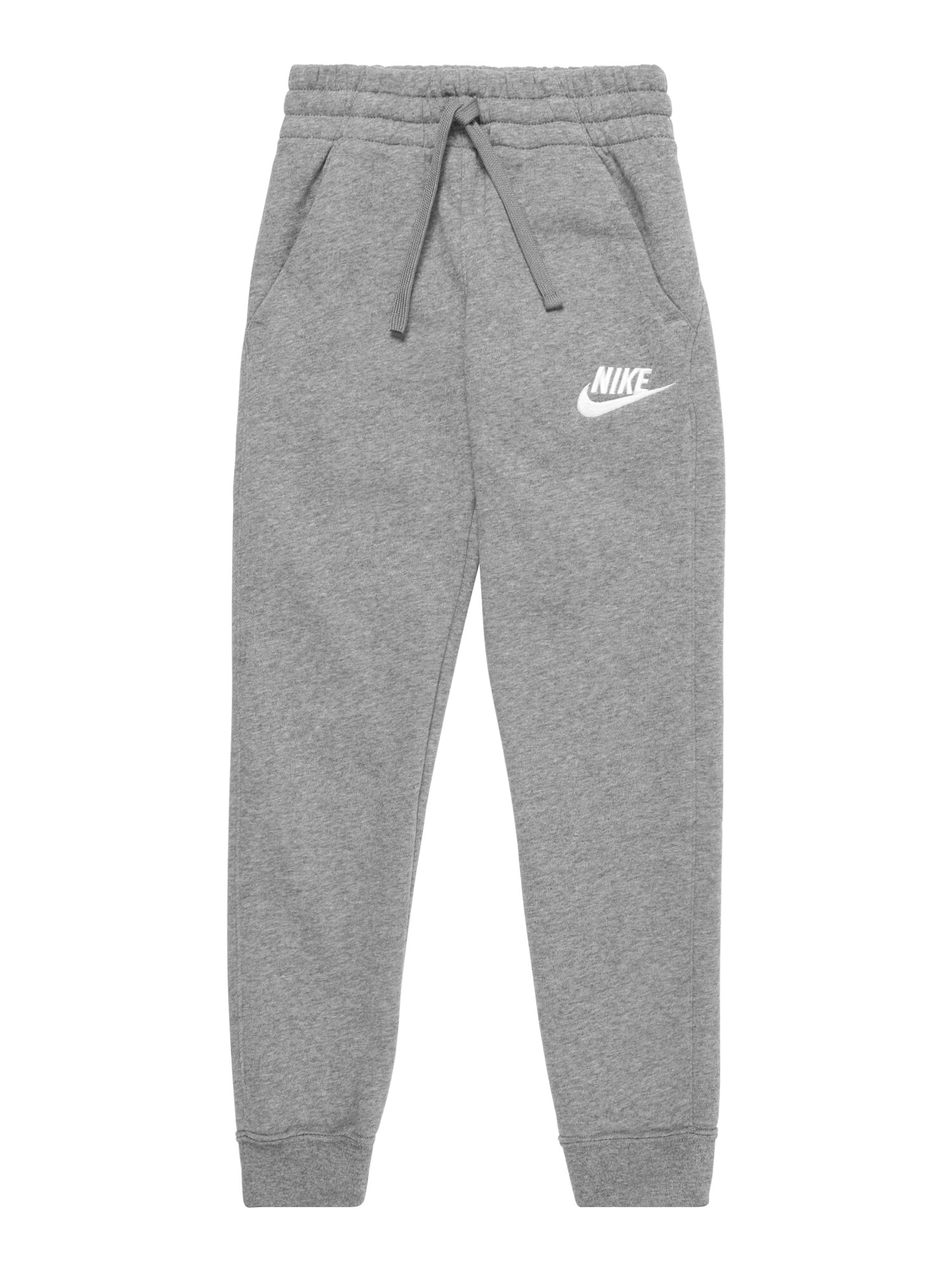 Nike Sportswear Παντελόνι γκρι μελανζέ / λευκό - Pepit.gr