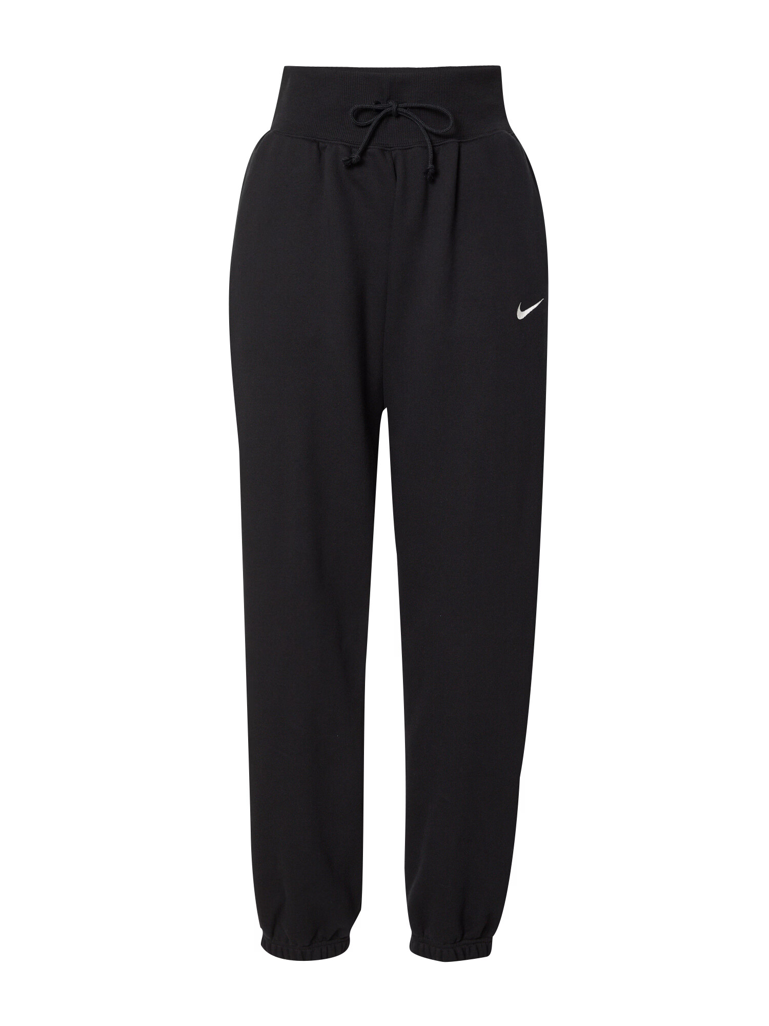 Nike Sportswear Παντελόνι 'PHOENIX FLEECE' μαύρο / λευκό - Pepit.gr