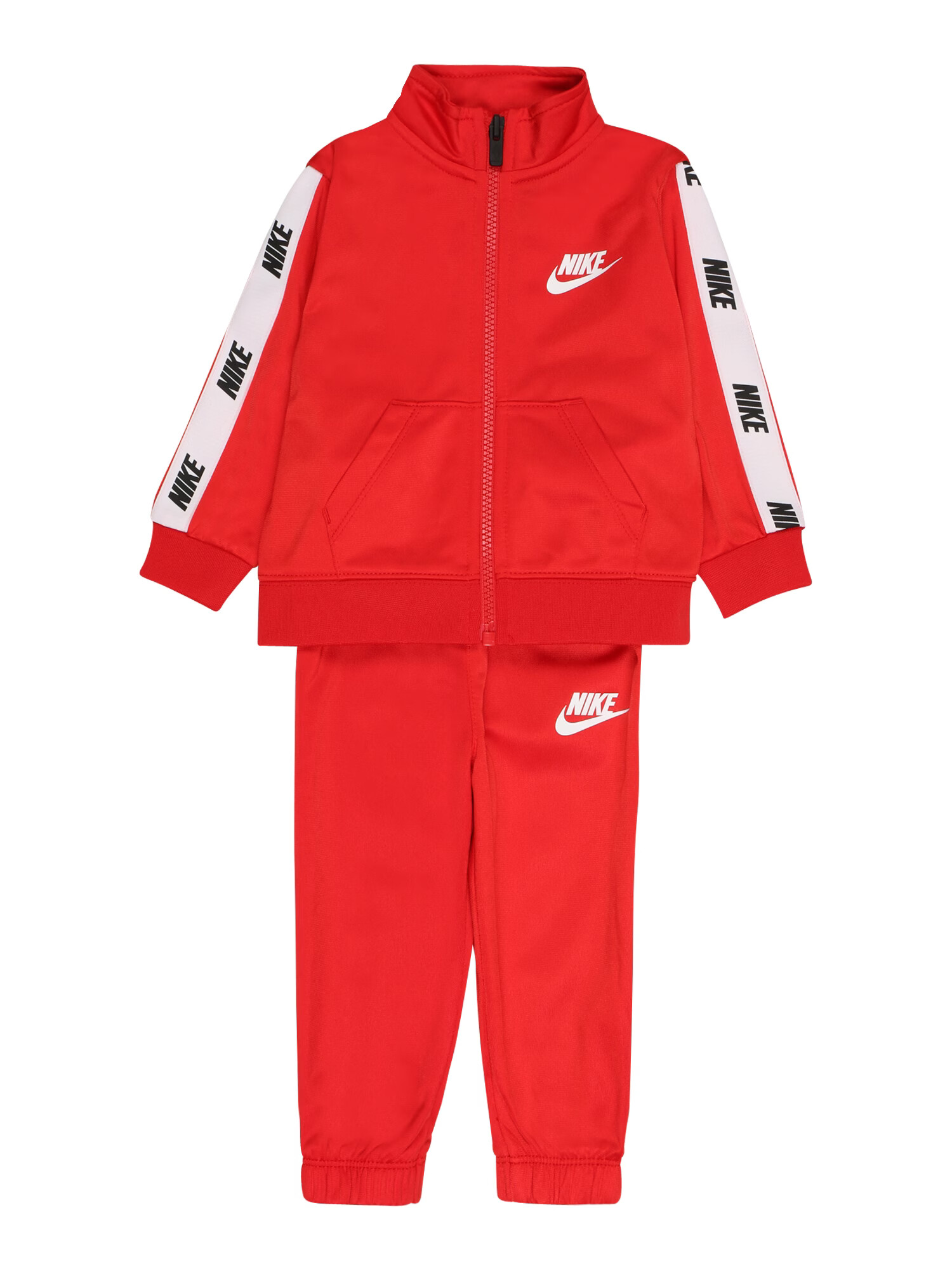 Nike Sportswear Φόρμα τρεξίματος κόκκινο / μαύρο / λευκό - Pepit.gr