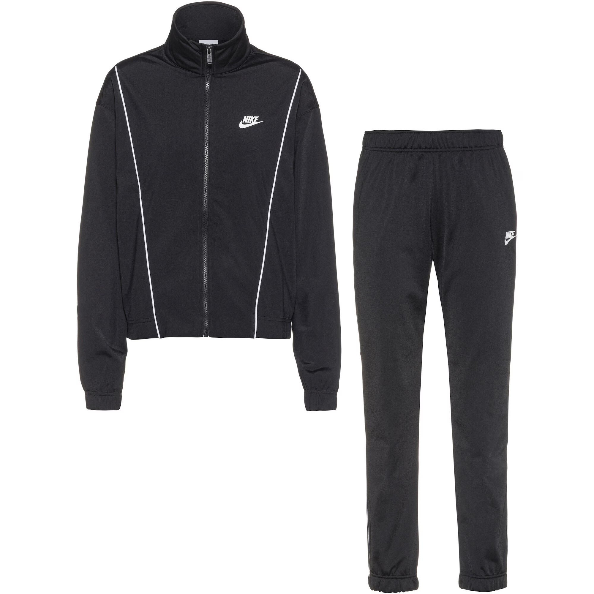 Nike Sportswear Φόρμα τρεξίματος μαύρο / λευκό - Pepit.gr