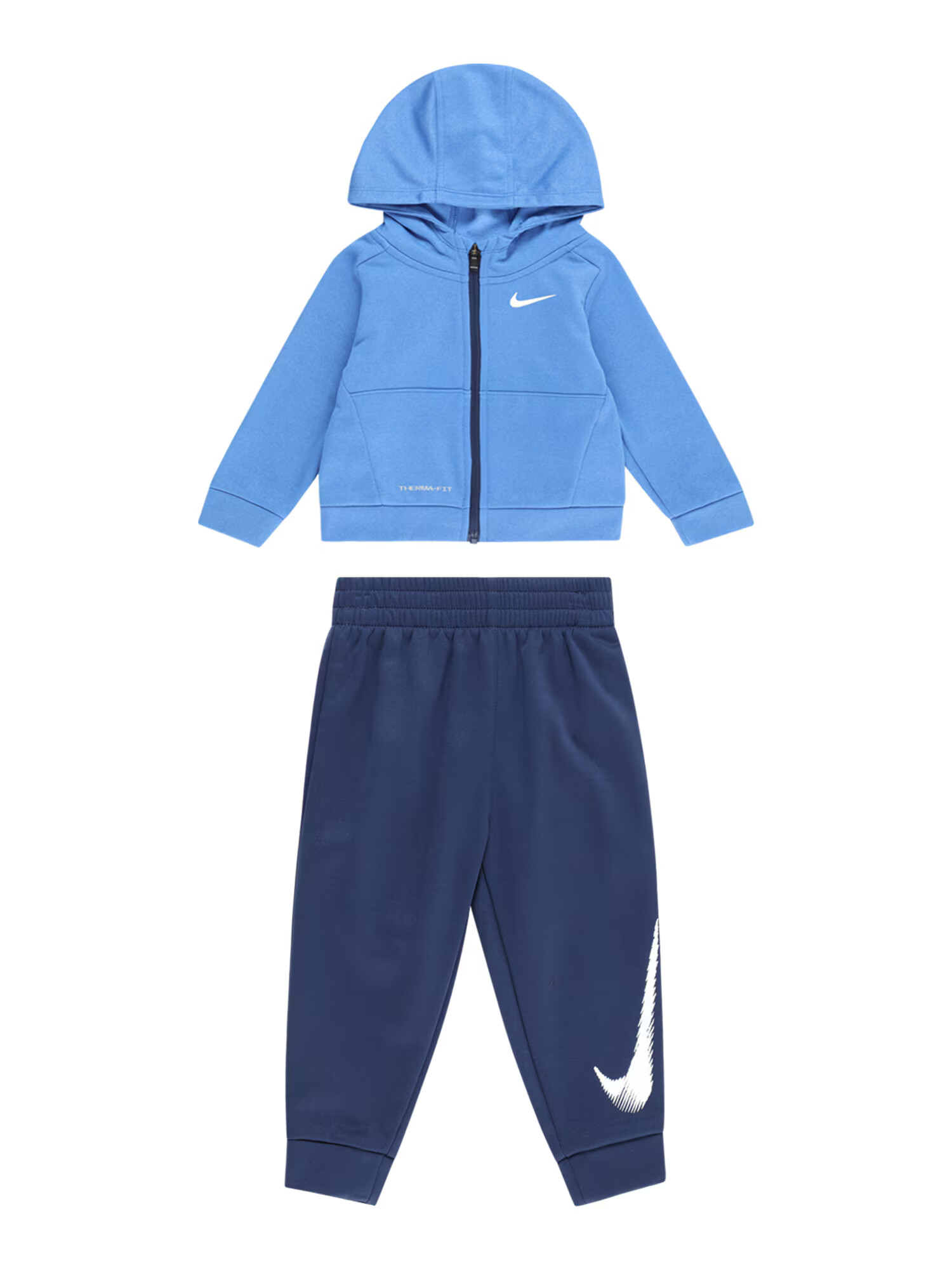 Nike Sportswear Φόρμα τρεξίματος ναυτικό μπλε / αζούρ / λευκό - Pepit.gr