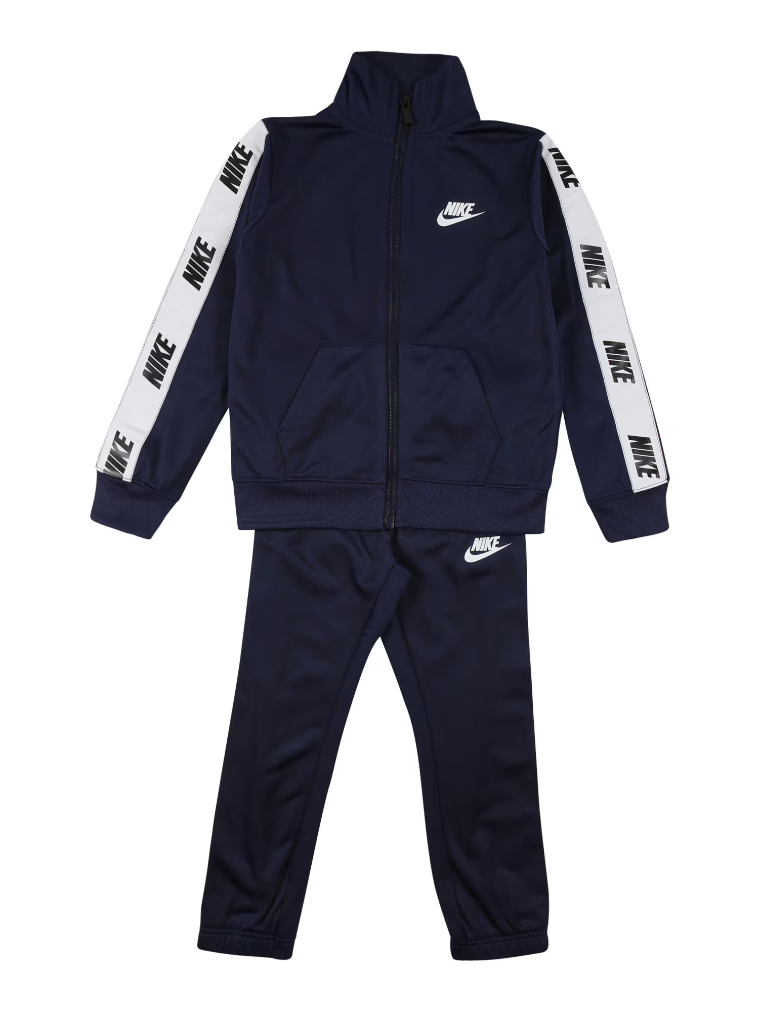 Nike Sportswear Φόρμα τρεξίματος σκούρο μπλε / λευκό - Pepit.gr